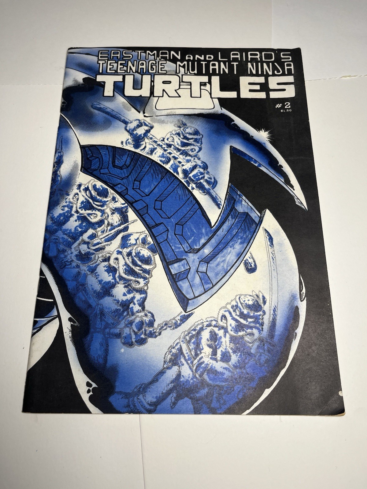 TEENAGE MUTANT NINJA TURTLES #2 2nd Printing January 1984 TMNT Raw Copy