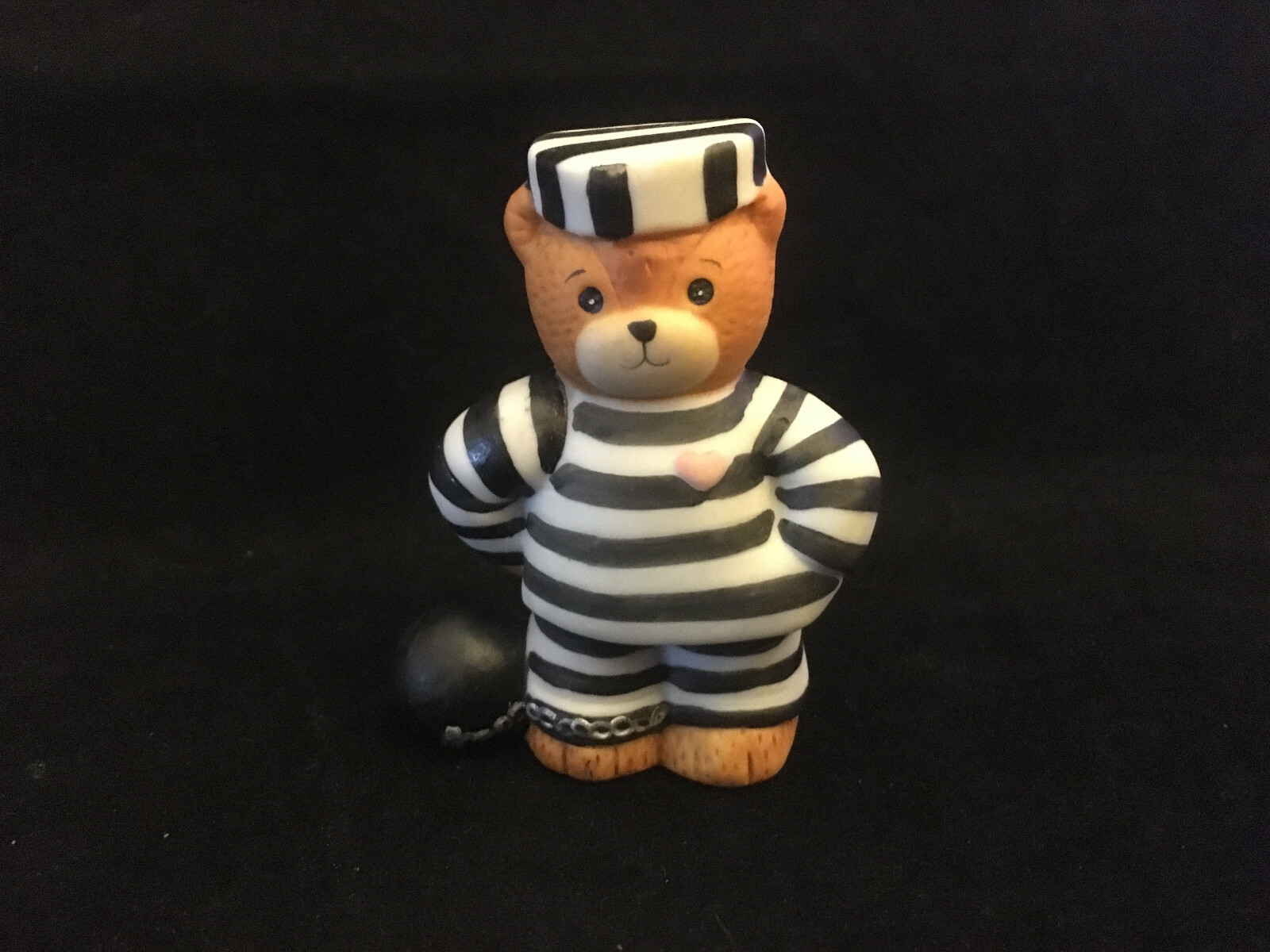 Lucy & Me Prisoner Of Love Bear Ball & Chain Enesco Lucy Rigg 1989 Lucy & Me Prisoner Of Love Bear Ball & Chain Enesco Lucy Rigg 1989