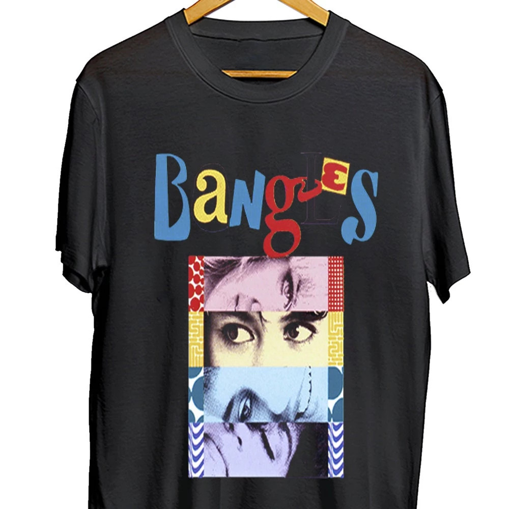 The Bangles Great Hits Music Shirt Short Sleeve Black Unisex S-234XL 1R0014