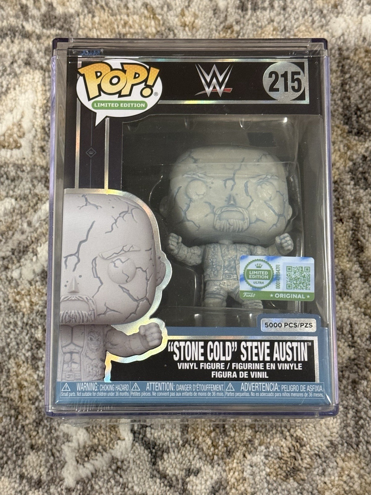 Funko Pop “Stone Cold” Steve Austin 5000 pcs Limited Edition +Protector