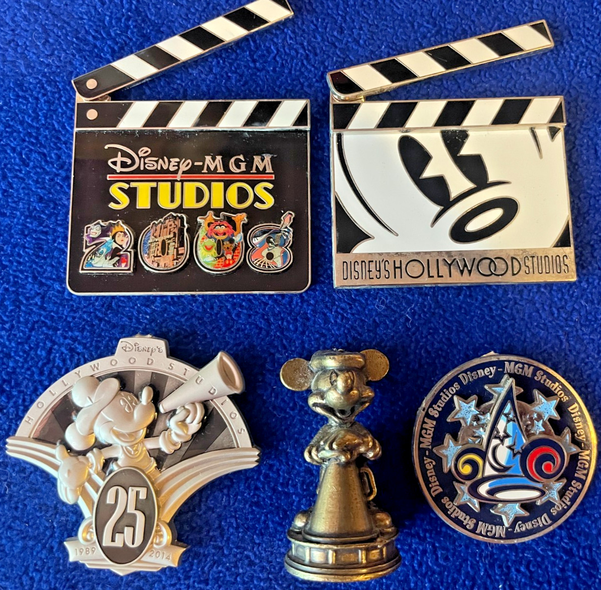 Disney 5 Magnets Disney Hollywood / MGM Studios