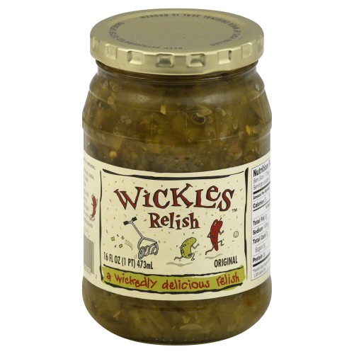 Wickles Pickle Relish 16 OZ Pack Of 6