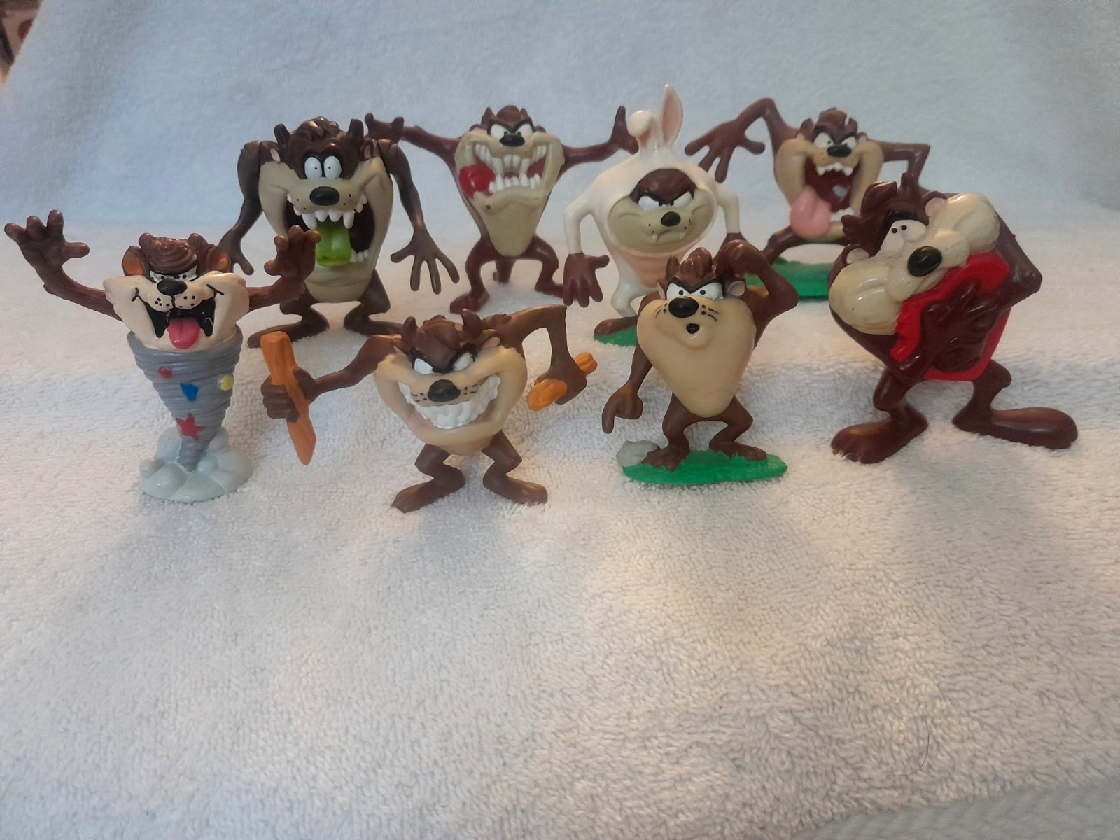 Vintage Eight Warner Bros Applause Tasmanian Devil PVC Figures Green Tongue