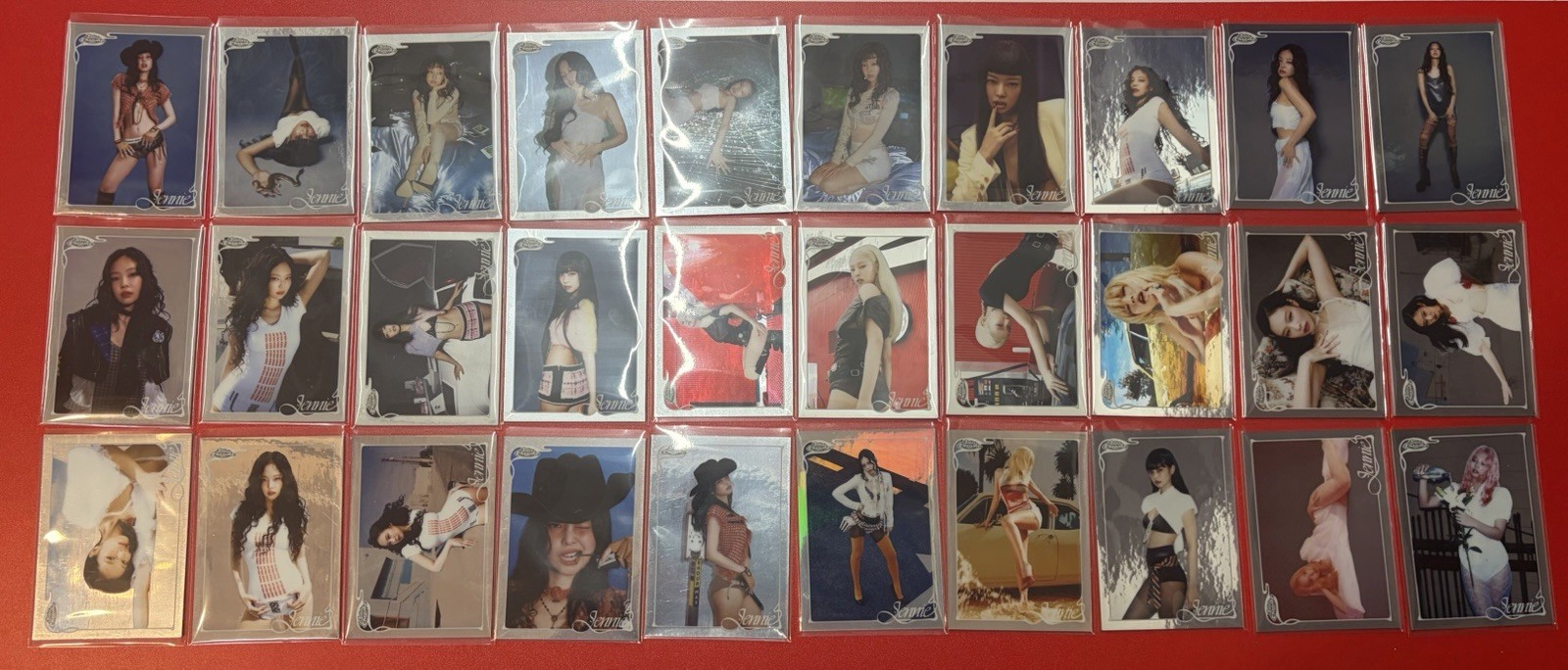 2026 Topps Chrome x Jennie Base Card Full Set #1-30 Bonus 7 Refractors Included 2026 Topps Chrome x Jennie Base Card Full Set #1-30 Bonus 7 Refractors Included