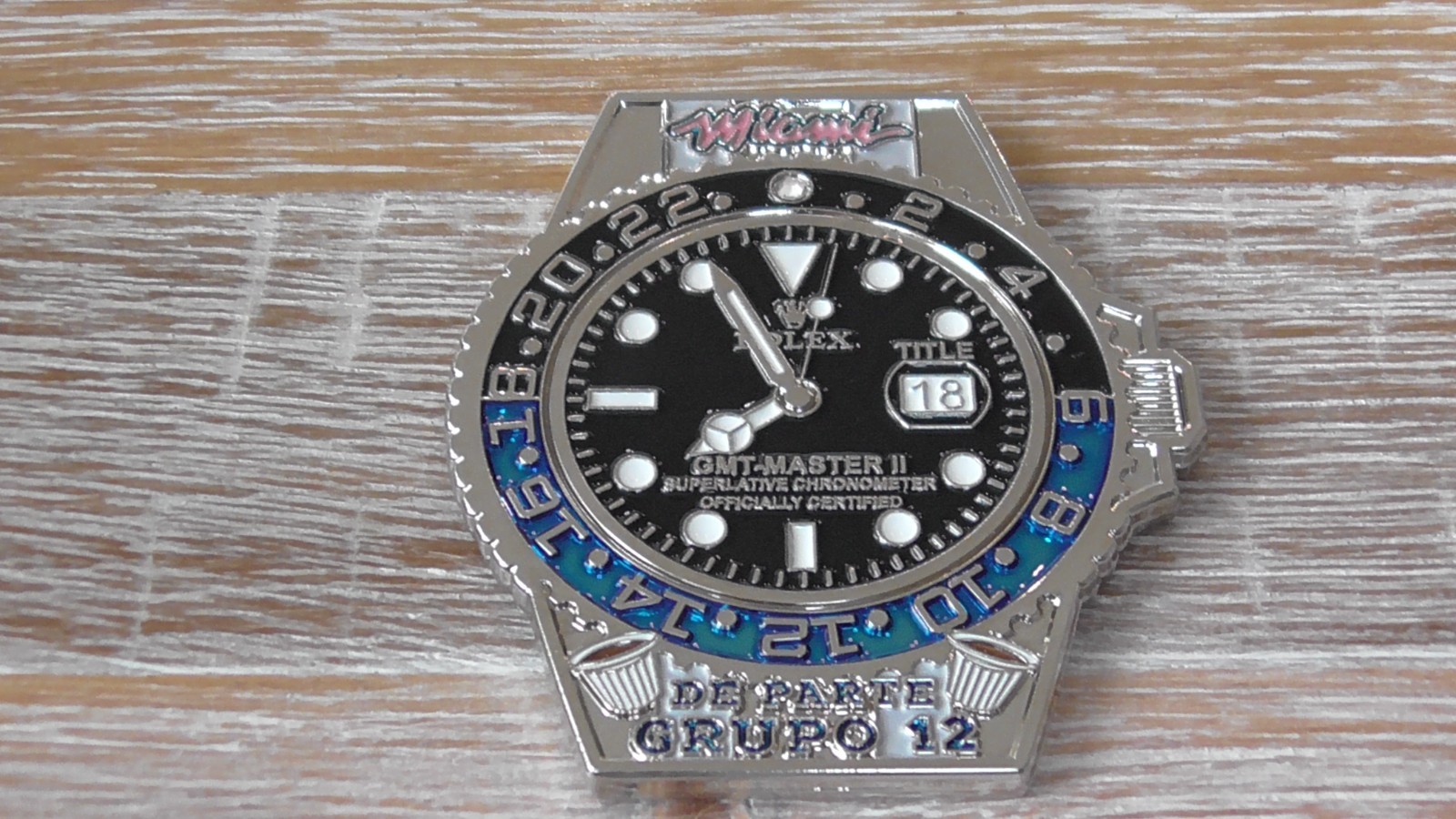 DEA Drug Enforcement Adm Miami Financial Investigations Team Challenge Coin F529