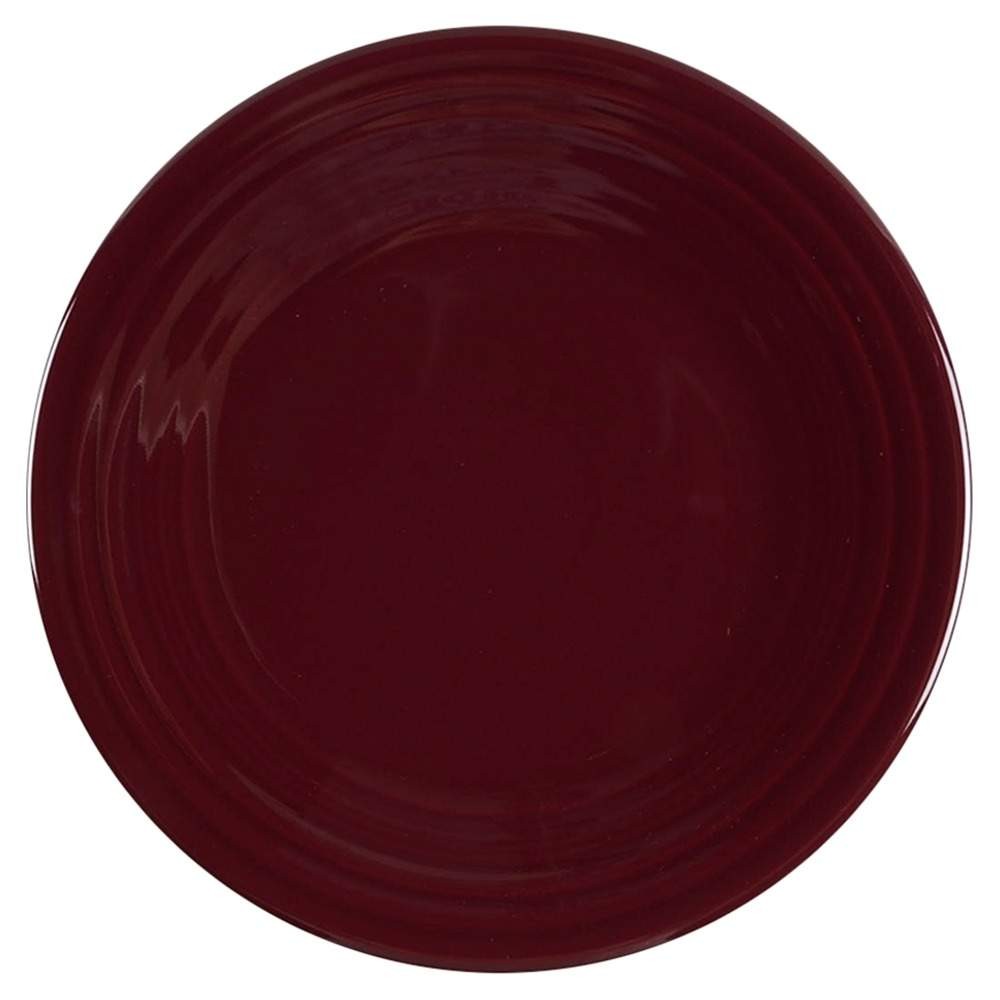 Homer Laughlin  Fiesta Claret  Luncheon Plate 10962586