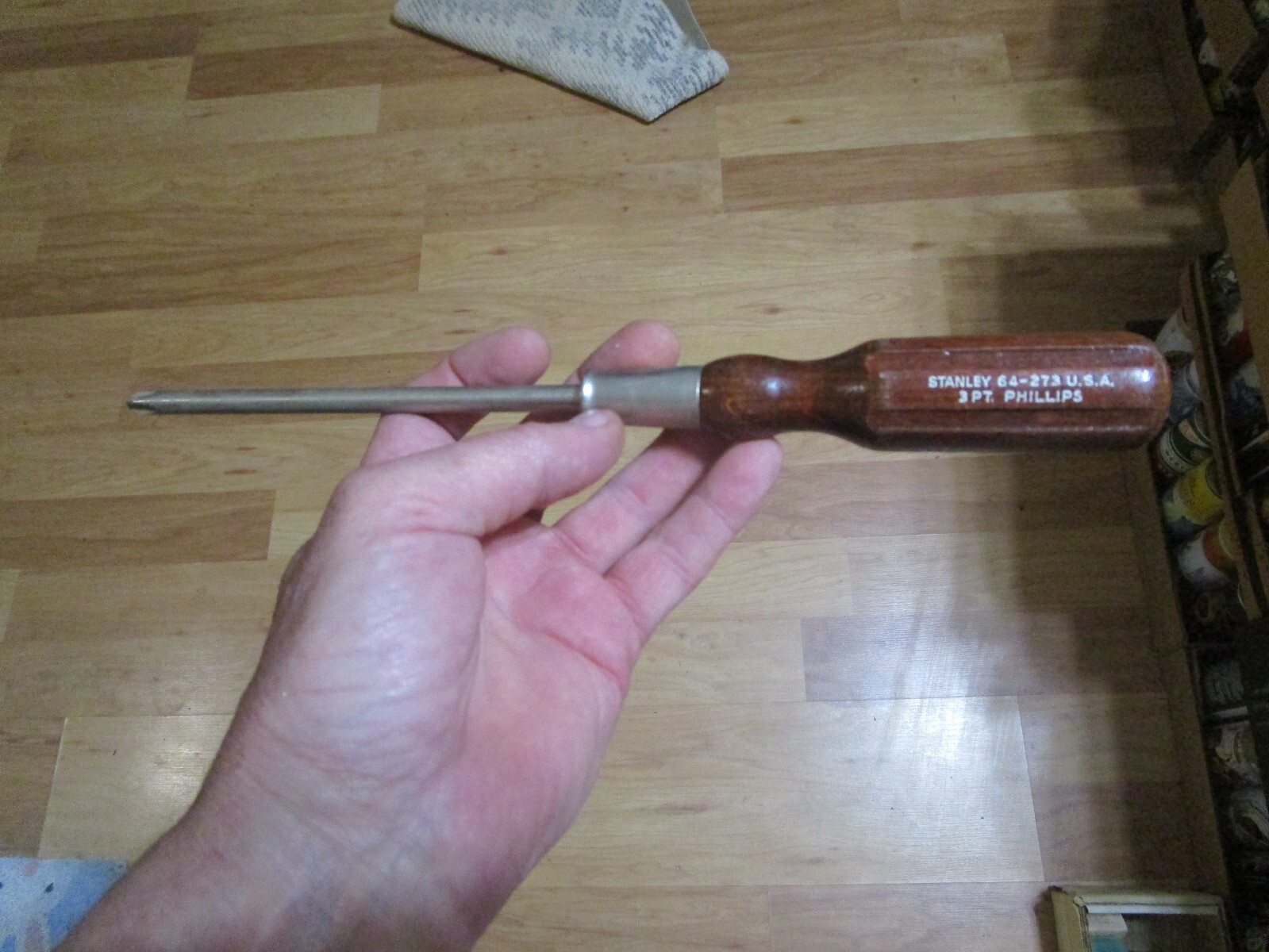 NOS Stanley 64-273 #3 Phillips Wood Wooden Handle Screwdriver USA BLOWOUT SALE
