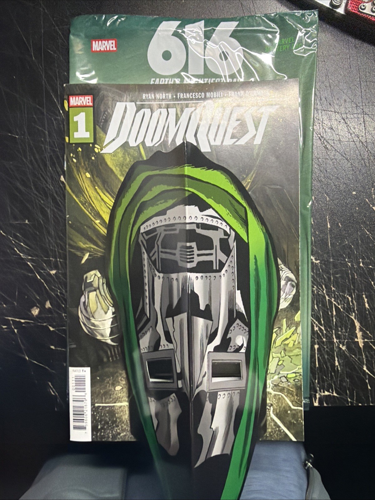Doomquest #1 NM. Marvel Comics 2026.  Opened Blind Bag & Mask. UNREAD