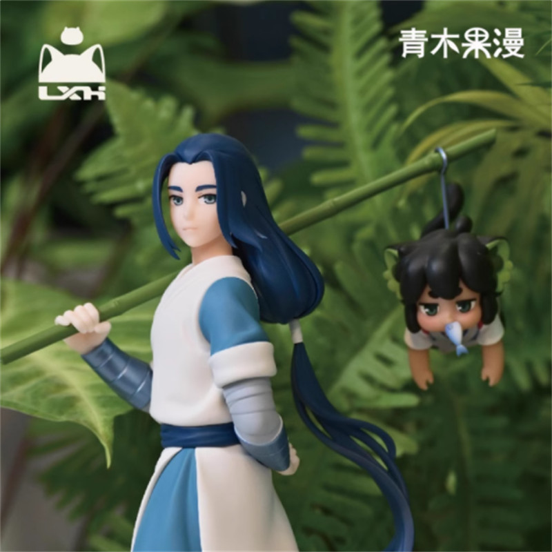 Official The Legend of Hei Ⅱ Wuxian Luo Xiaohei Figures Statue Model Doll Toys