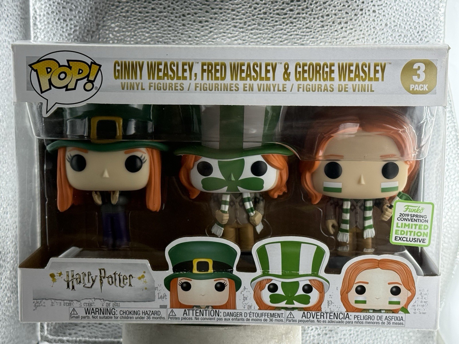 Funko Pop: Harry Potter - Ginny, Fred & George Weasley - ECCC Shared Exclusive Funko Pop: Harry Potter - Ginny, Fred & George Weasley - ECCC Shared Exclusive