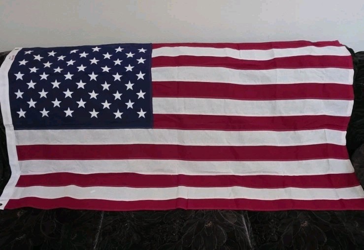Valley Forge 3x5 Cotton NIB US flag
