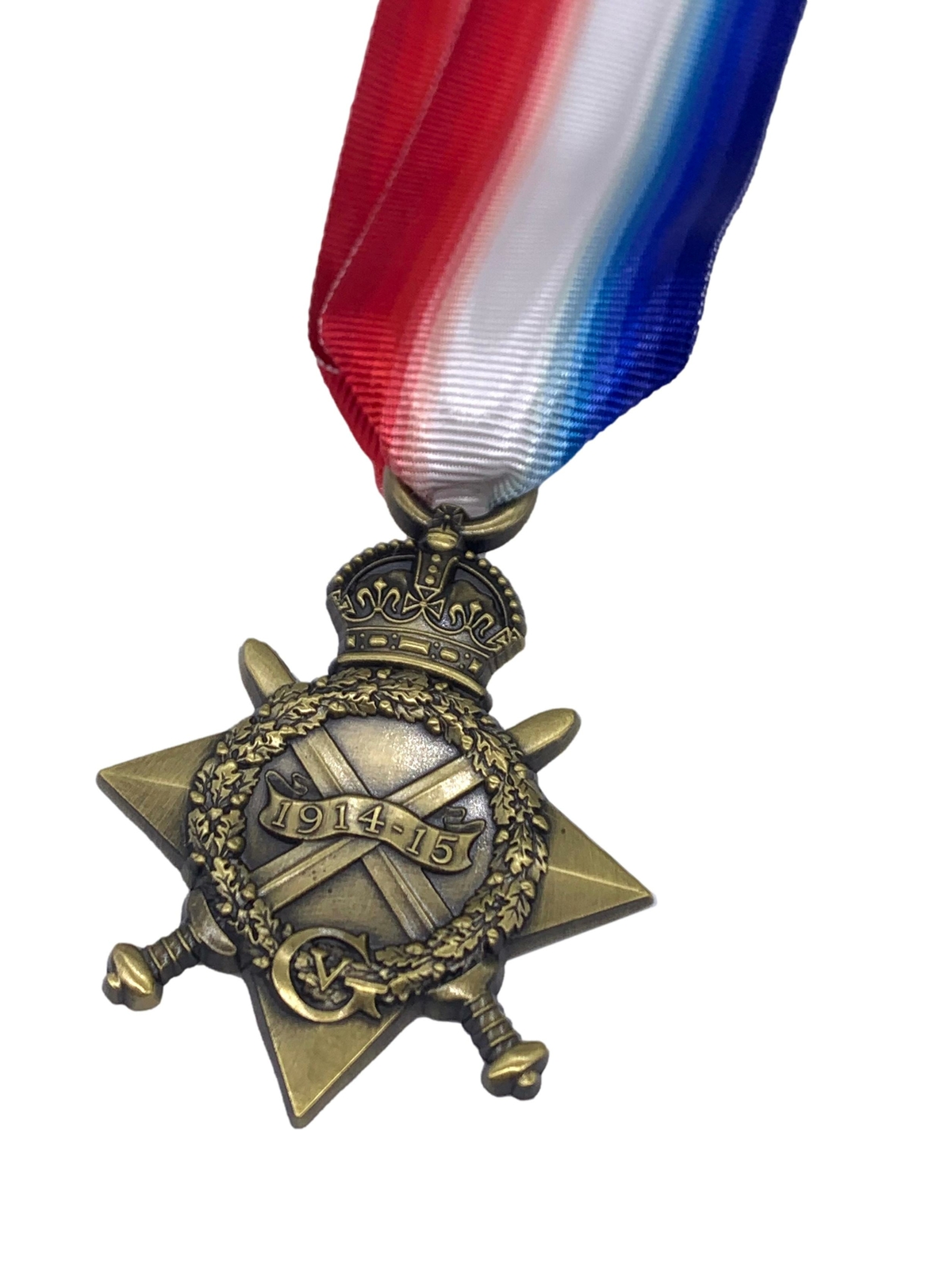 Replica WW1 1914/15 Star Medal, World War 1, Brand New Copy/Reproduction Replica WW1 1914/15 Star Medal, World War 1, Brand New Copy/Reproduction
