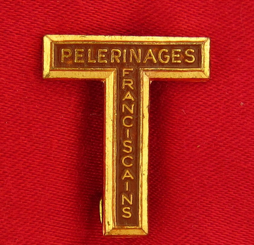 Vintage FRANCISCAN PILGRIMAGES Pin Religious Catholic FRENCH Pin LYON FRANCE Vintage FRANCISCAN PILGRIMAGES Pin Religious Catholic FRENCH Pin LYON FRANCE
