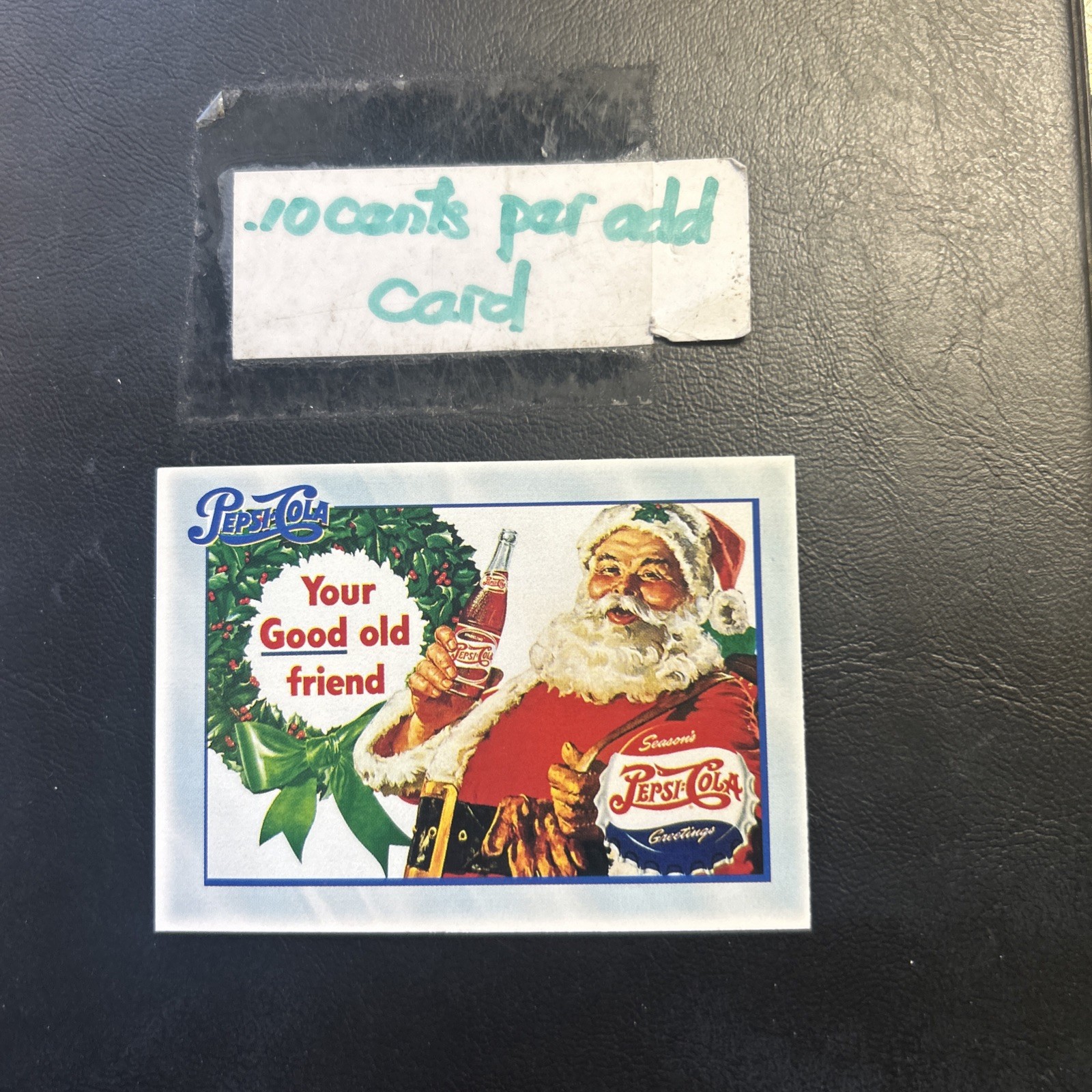 Jb8c Dart 1994 Pepsi-Cola Collector Series #63 Santa Claus Christmas Wreath