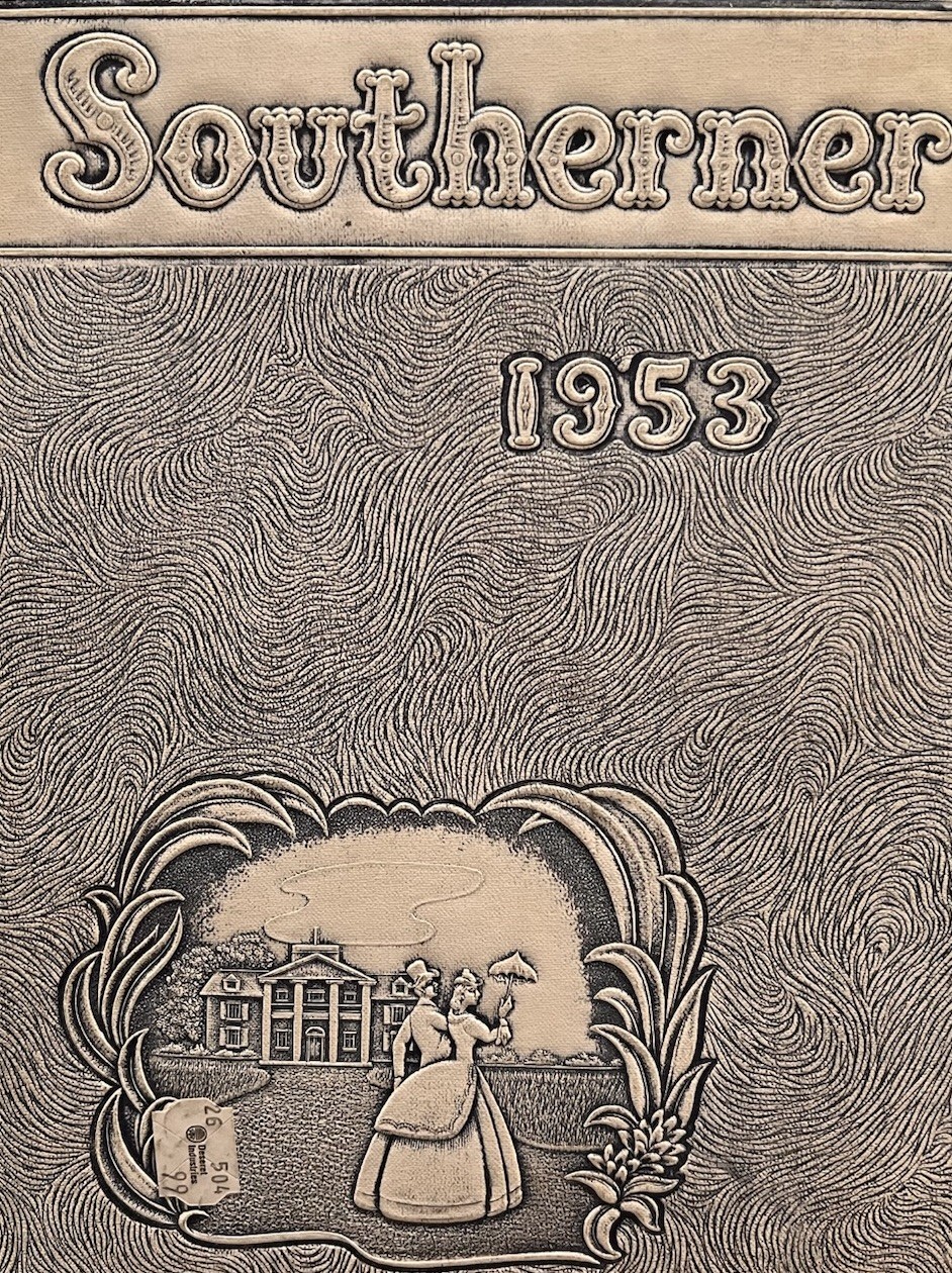 1953 South High School Southerner Yearbook Salt Lake City Utah For George Stoll