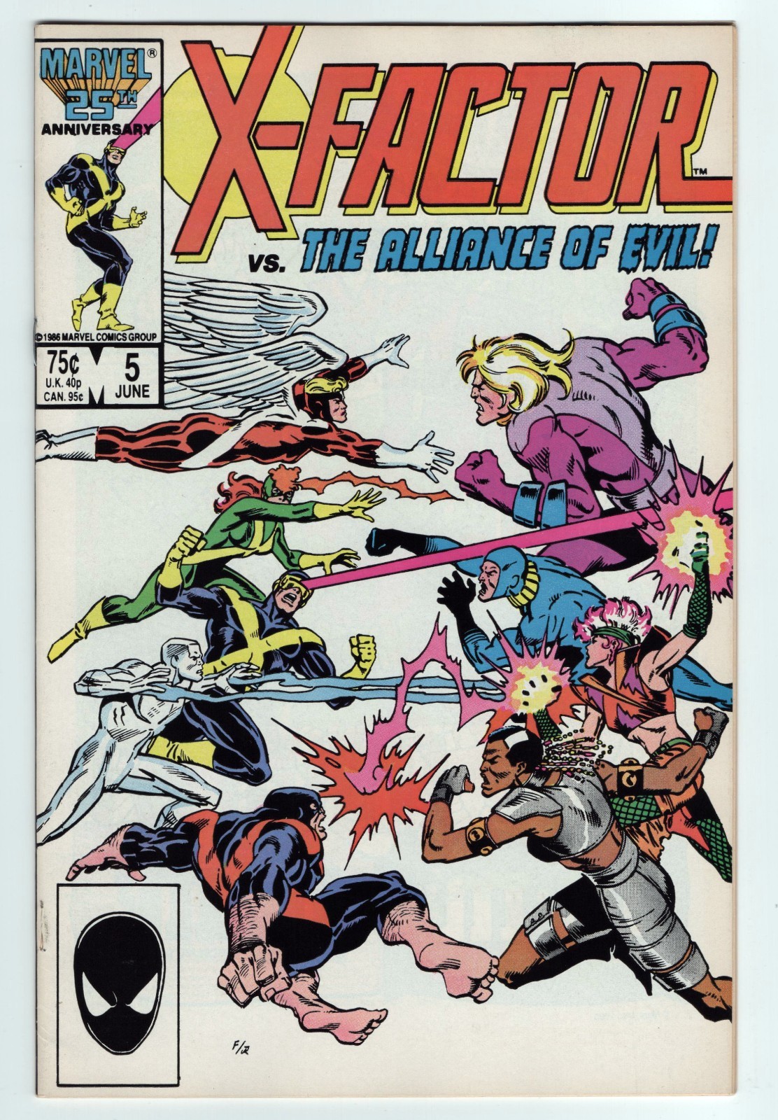 X-Factor #5 VF/NM 9.0 1st appearance Apocalypse Key Issue Raw High Grade X-Factor #5 VF/NM 9.0 1st appearance Apocalypse Key Issue Raw High Grade