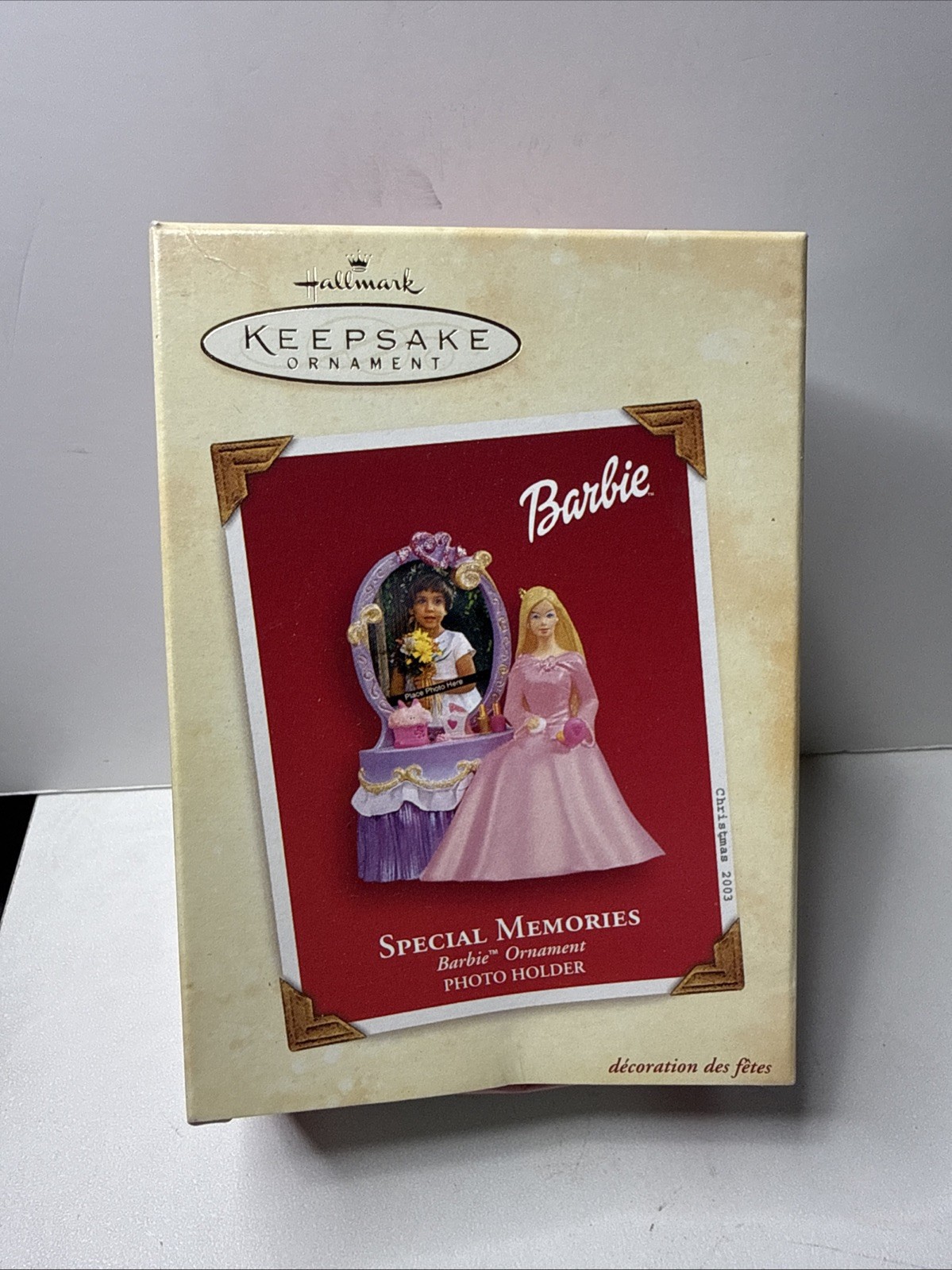 Hallmark Keepsake 2003 SPECIAL MEMORIES Barbie Photoholder 2.75” Figure Hallmark Keepsake 2003 SPECIAL MEMORIES Barbie Photoholder 2.75” Figure