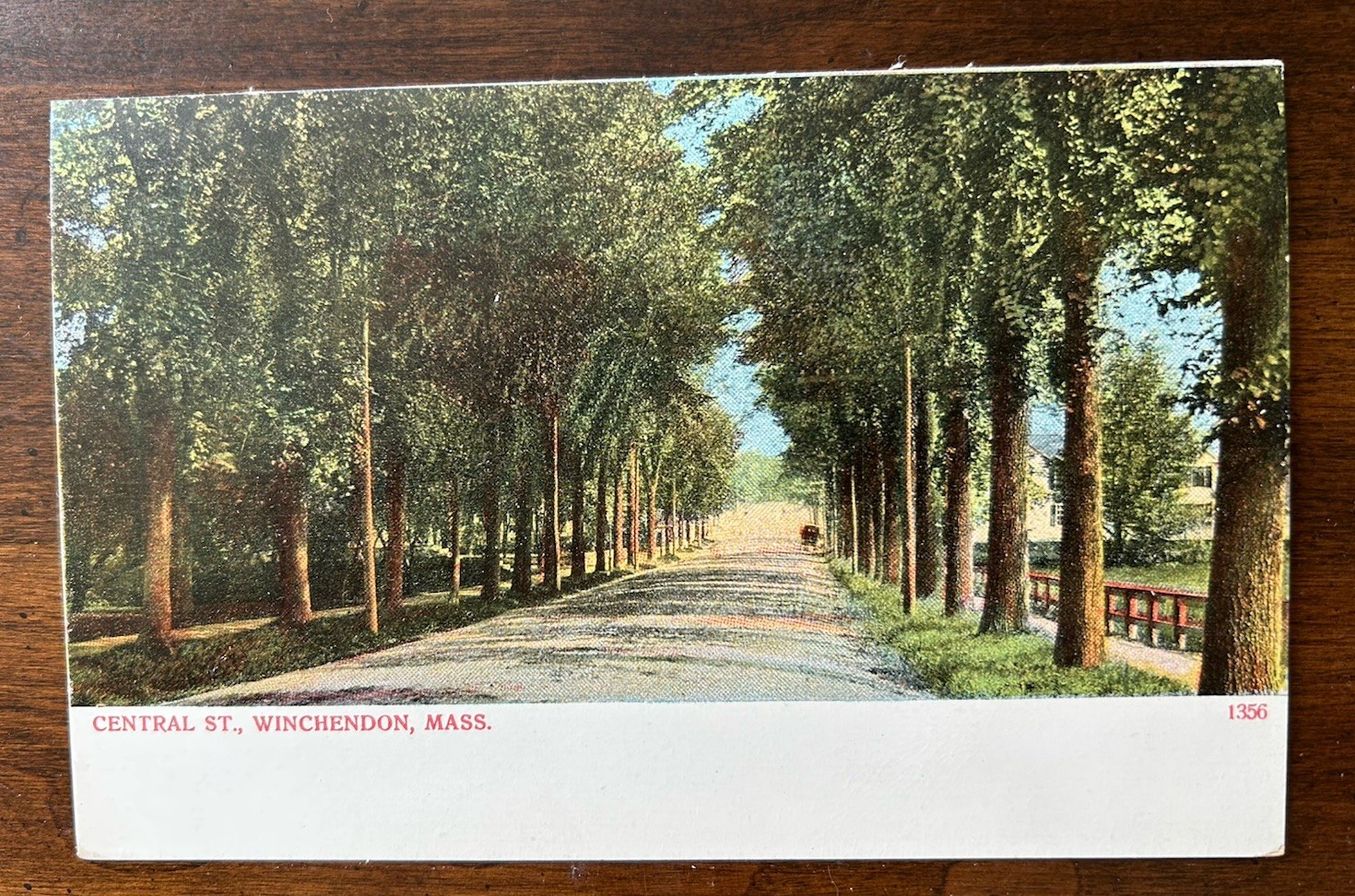 WINCHENDON MA MASS~View Down Central Street~1902 Unused UDB Postcard