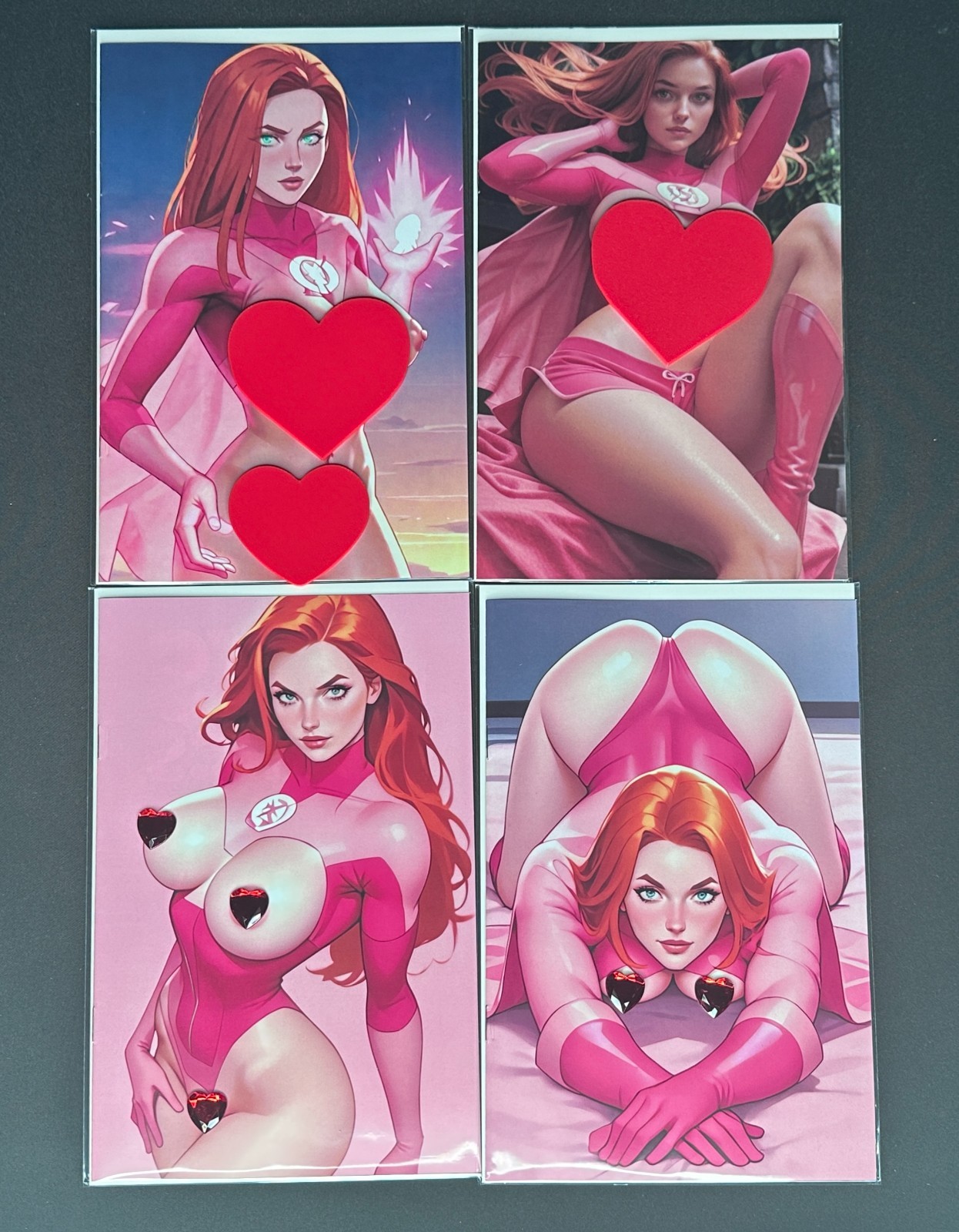 Keys Comics #3 Atom Eve Invincible Virgin Naughty Cover LTD 100 Complete Set