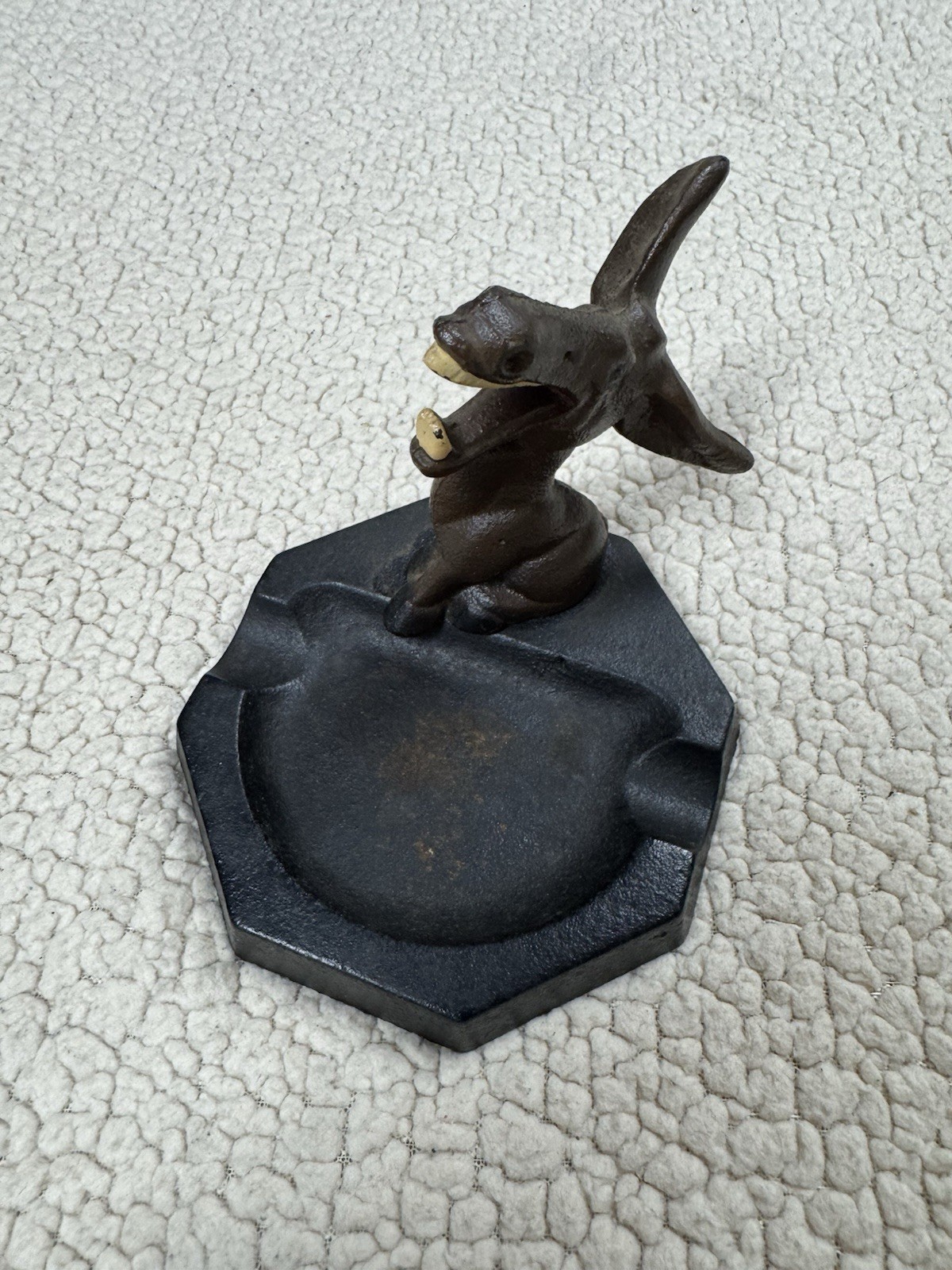 Vintage 30\'s Donkey Cast Iron Ashtray Bottle Opener Leech Surveyor Glasgow KY 4\ Vintage 30\'s Donkey Cast Iron Ashtray Bottle Opener Leech Surveyor Glasgow KY 4\