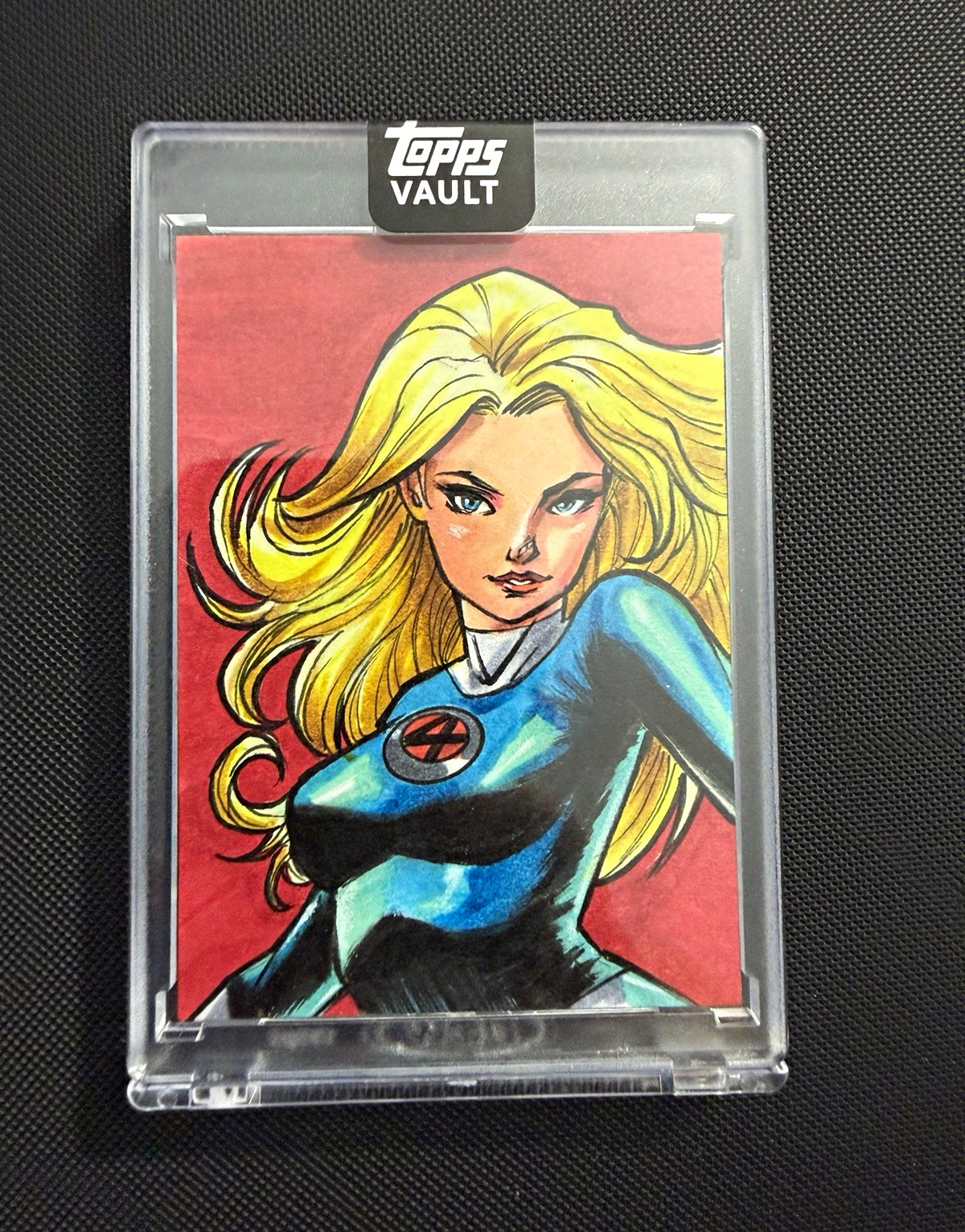 Topps 2026 Marvel Vault Premiere Sketches Invisible Woman Sketch Auto 1/1