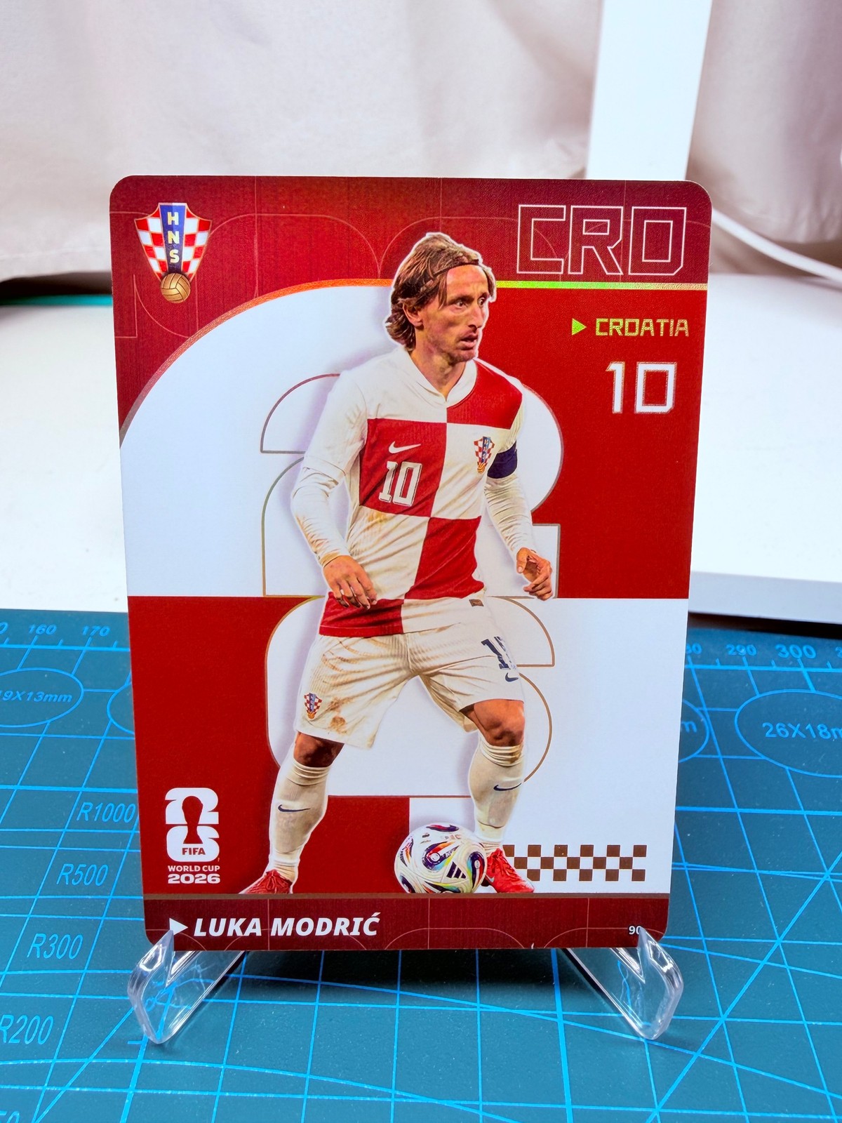 Panini Kayou 2026   Football Soccer Luka Modric Croatia Red Foil /199 #90