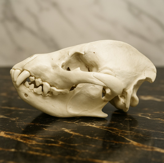 Hyena Skull Anatomical Replica Model - Precision-Crafted Educational Collectible Hyena Skull Anatomical Replica Model - Precision-Crafted Educational Collectible