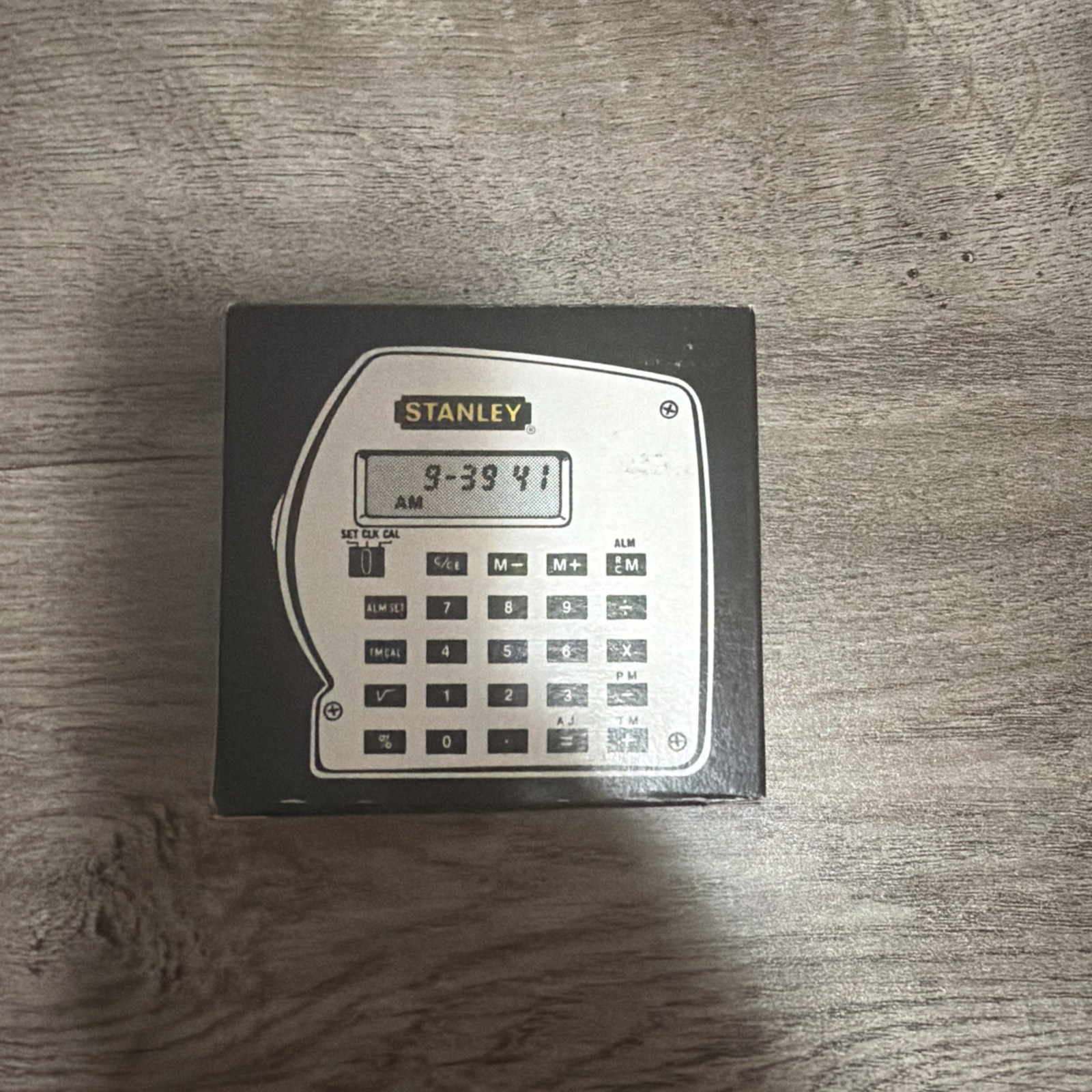 Vintage Stanley Powerlock Tape CALCULATOR Unused In the Box
