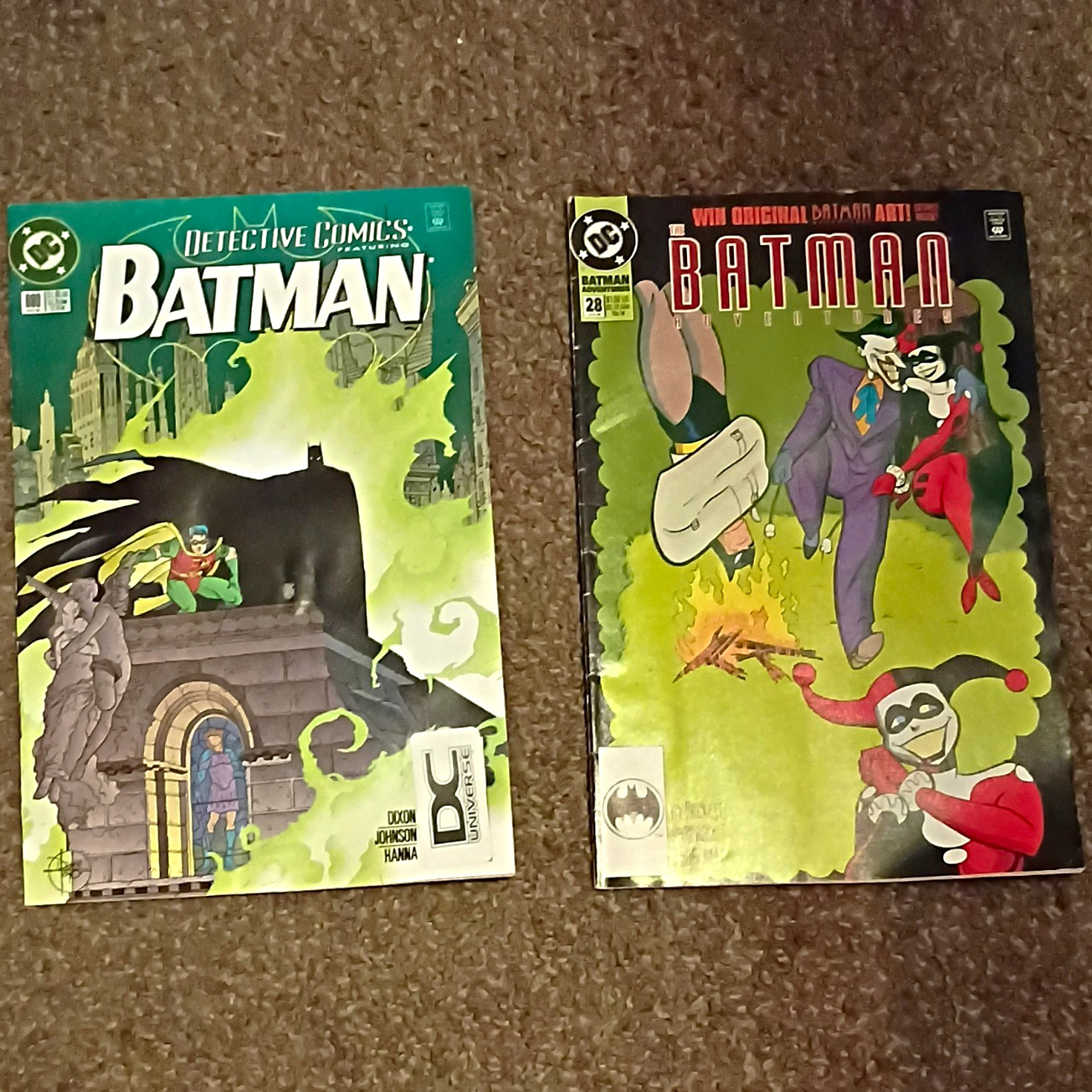 DC Comics Detective Comics Batman Lot of 2 Modern Age #28 Joker English