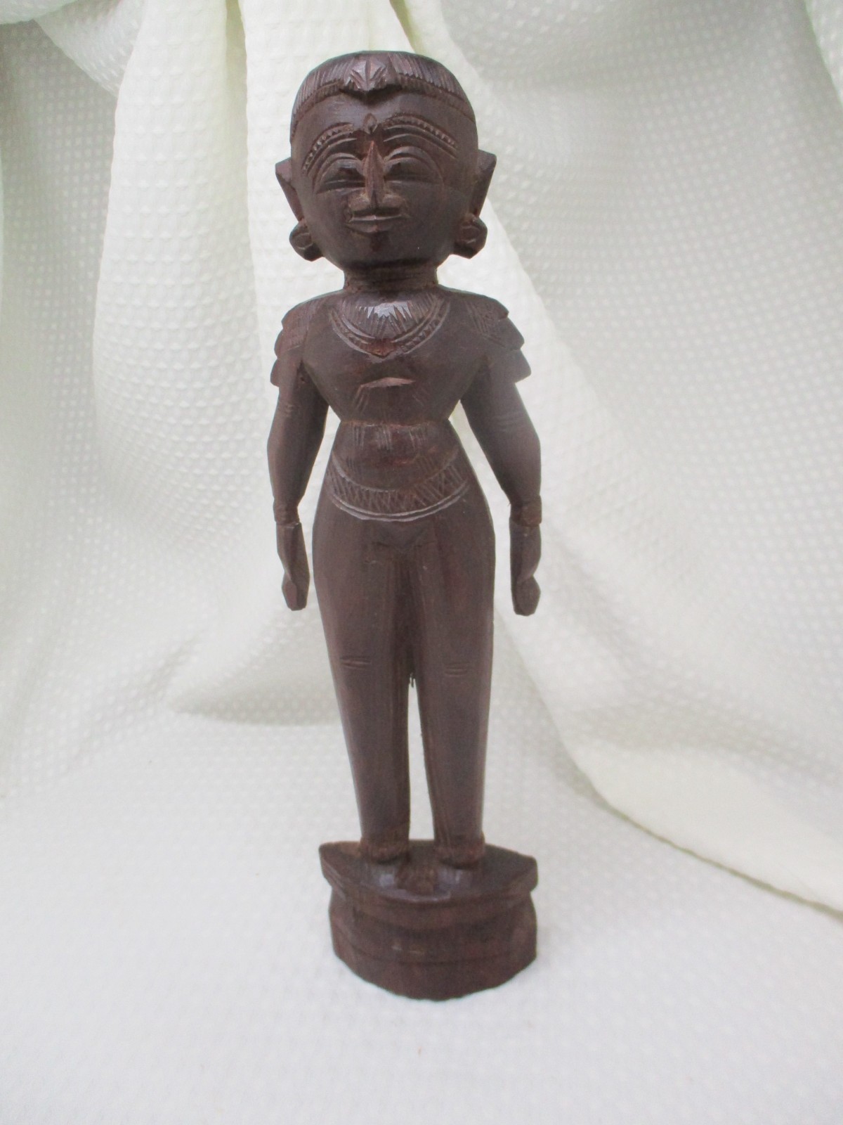 Vintage Hand Carved 13.25