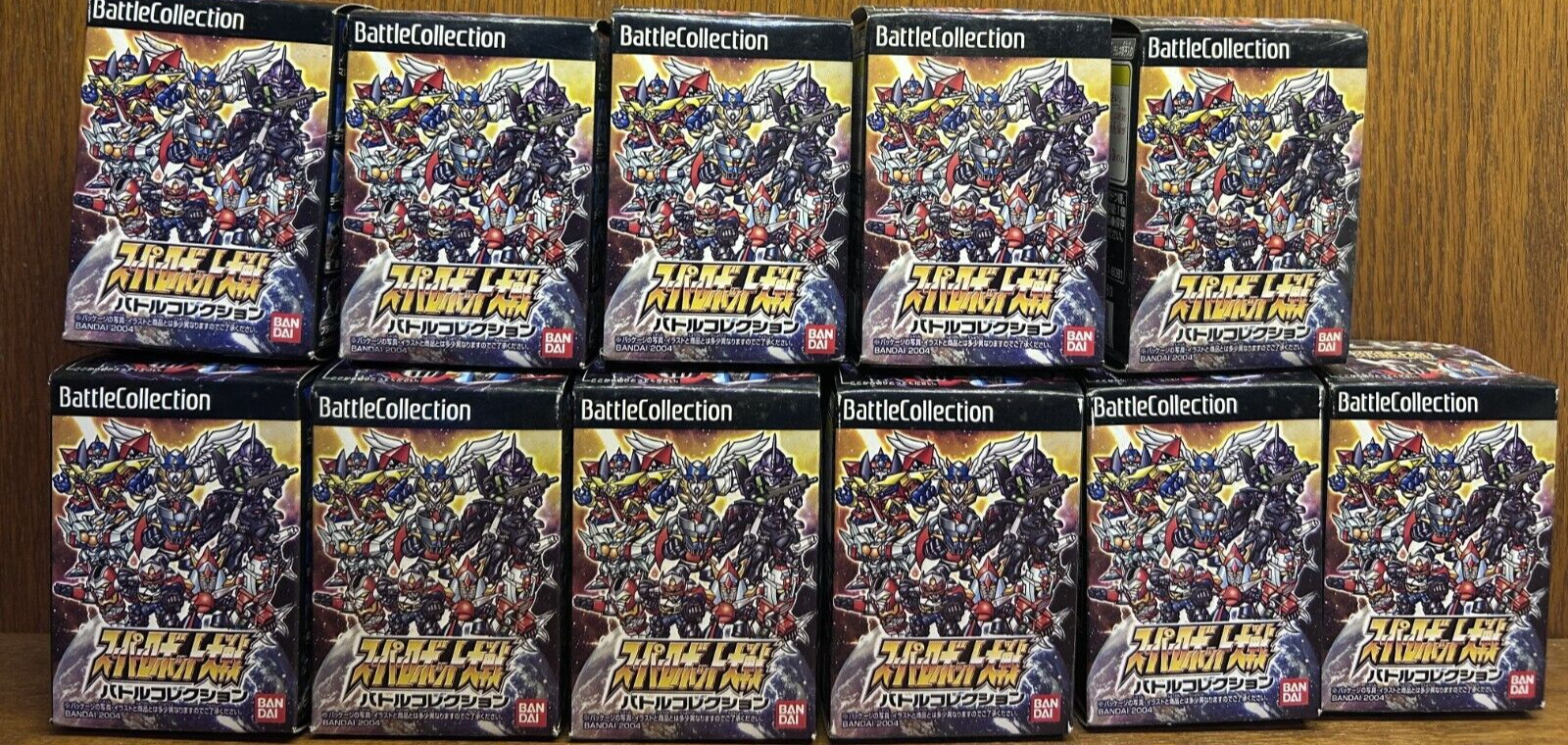 Bandai 2004 Super Robot Wars Battle Collection Lot of 11 Figures
