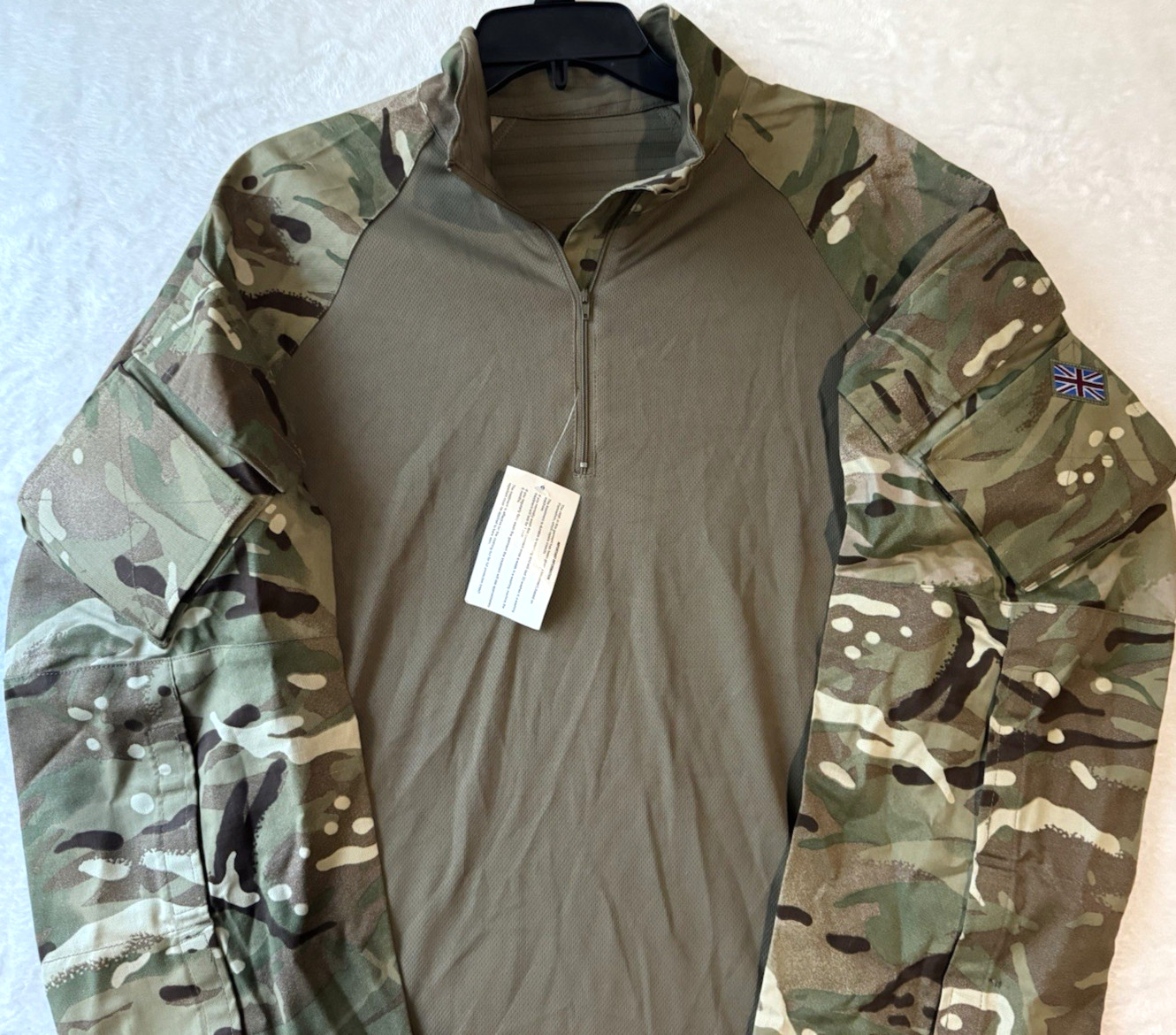 British Army MTP Combat Under Body Armour Shirt – Size X-Large New