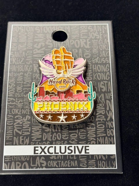 Hard Rock Cafe Phoenix Core Guitar Body Pin Hard Rock Cafe Phoenix Core Guitar Body Pin