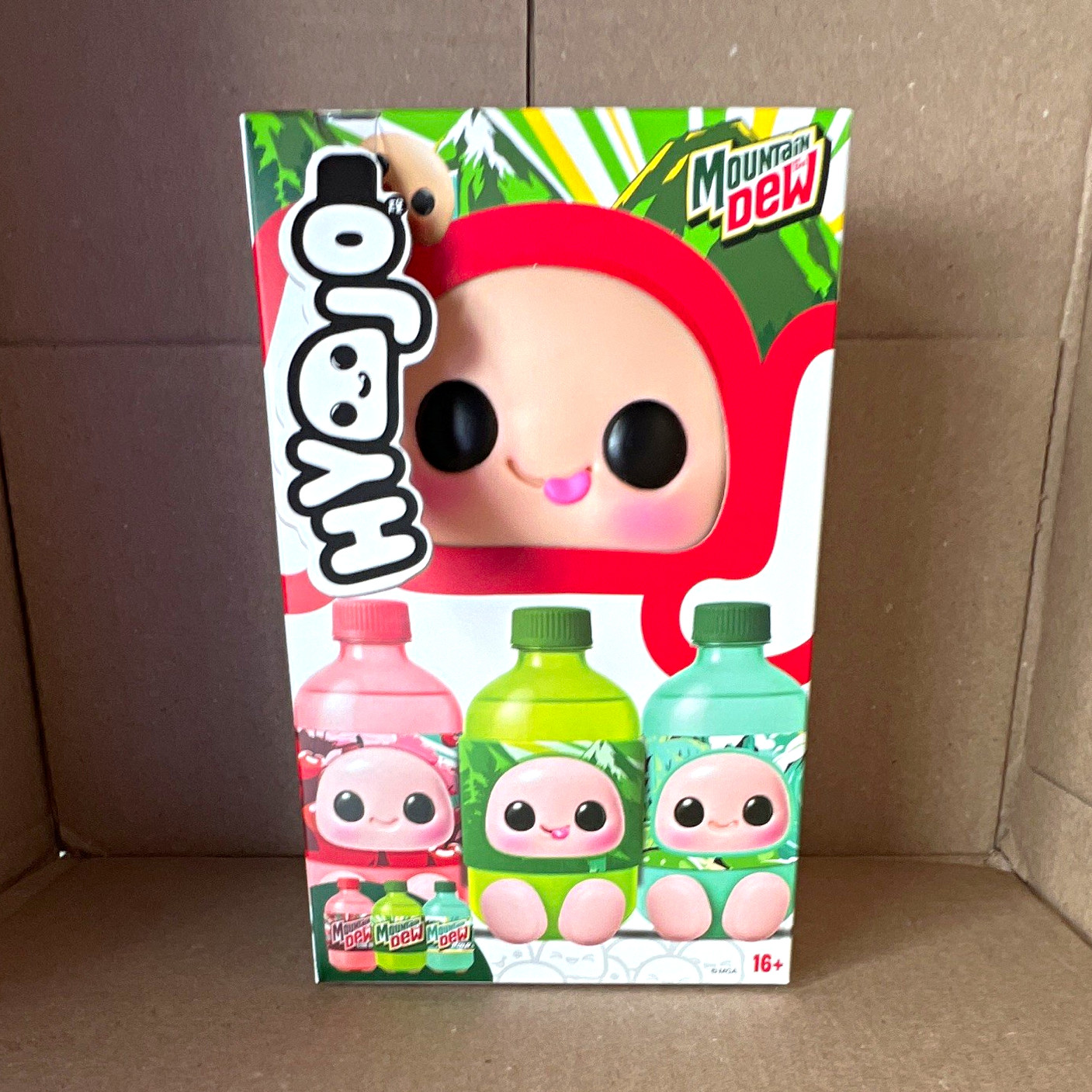 HyOJO x Mountain Dew Series 4 Multicolor Polyester Figure Age 16+ HyOJO x Mountain Dew Series 4 Multicolor Polyester Figure Age 16+