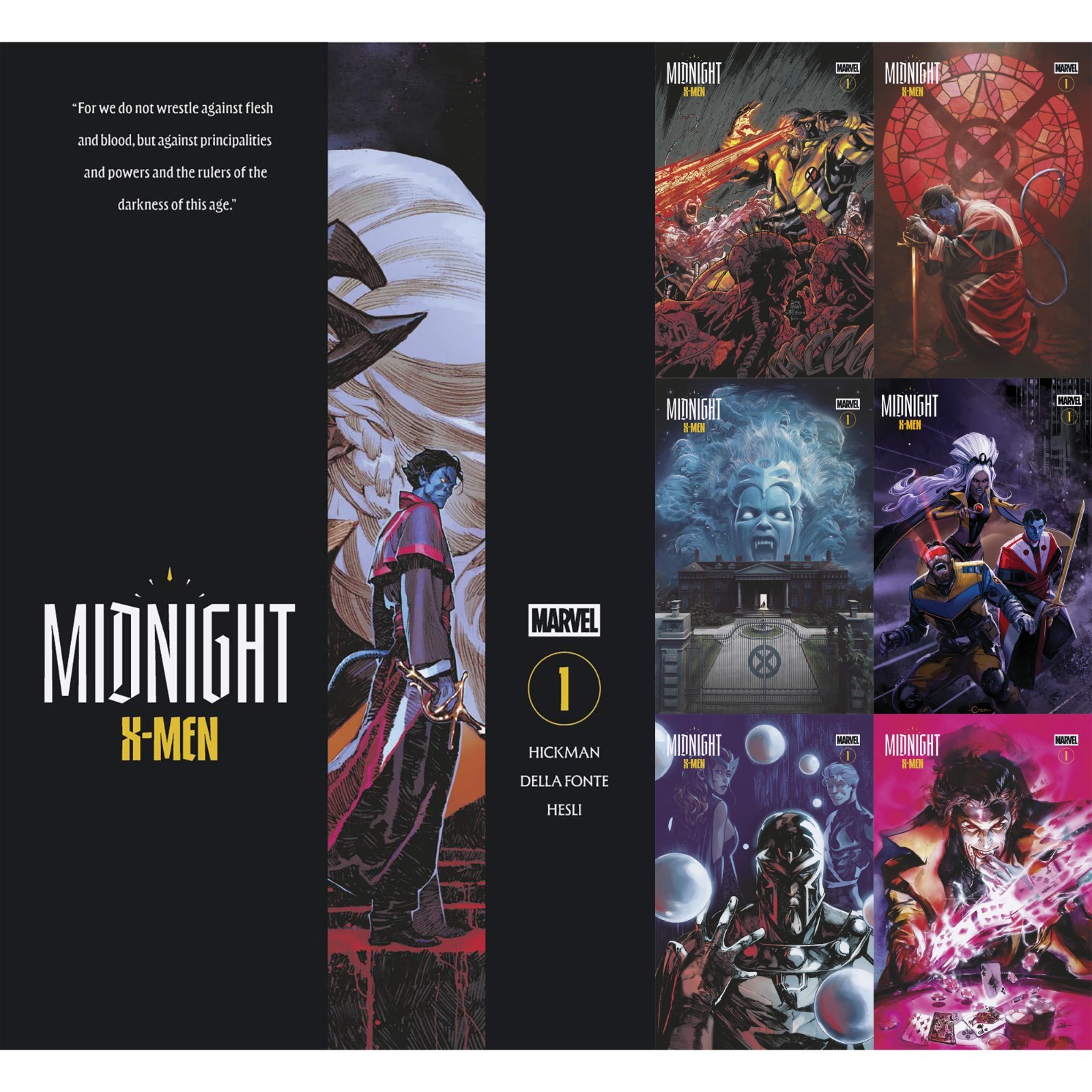 Midnight X-Men (2026) 1 Marvel Comics COVER SELECT
