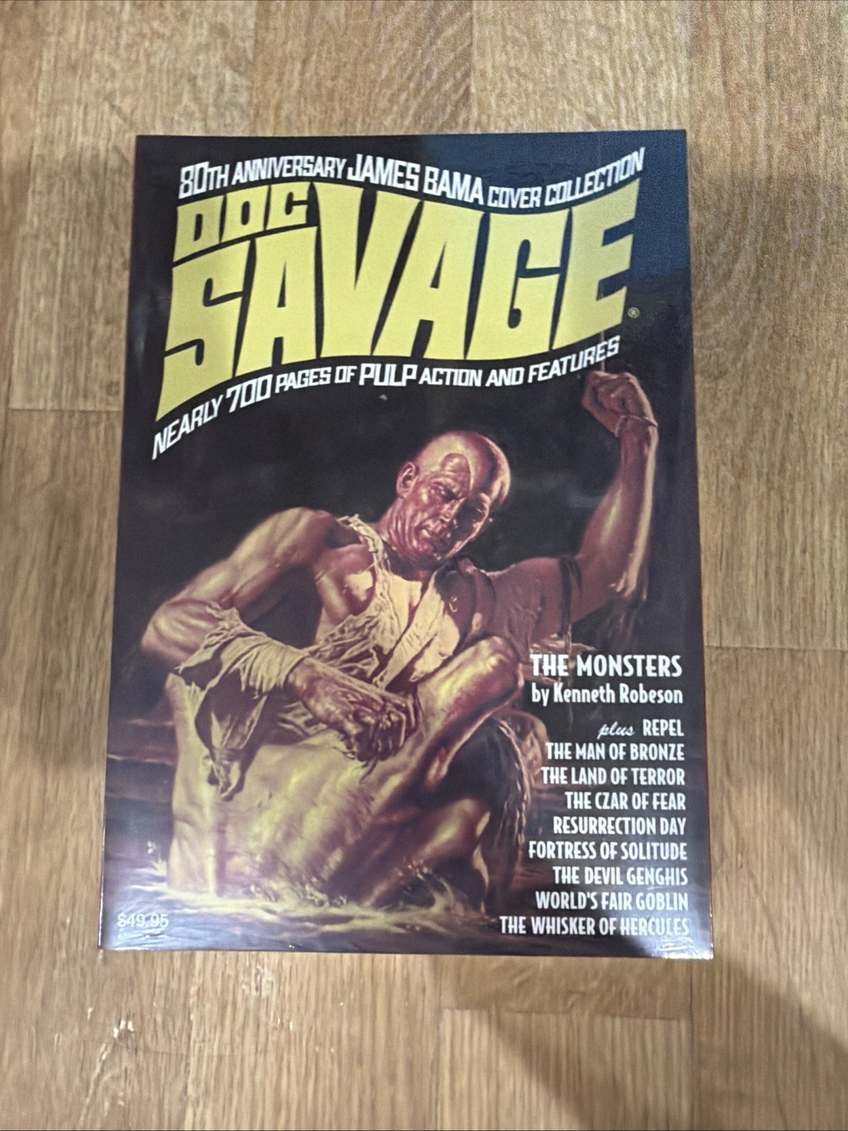 DOC SAVAGE 80TH ANNIVERSARY James Bama Cover Collection Set #1 SANCTUM BOOKS New DOC SAVAGE 80TH ANNIVERSARY James Bama Cover Collection Set #1 SANCTUM BOOKS New