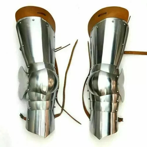 Full Leg Armor Set Medieval Knight Crusader Spartan Steel Armer Larp Antique