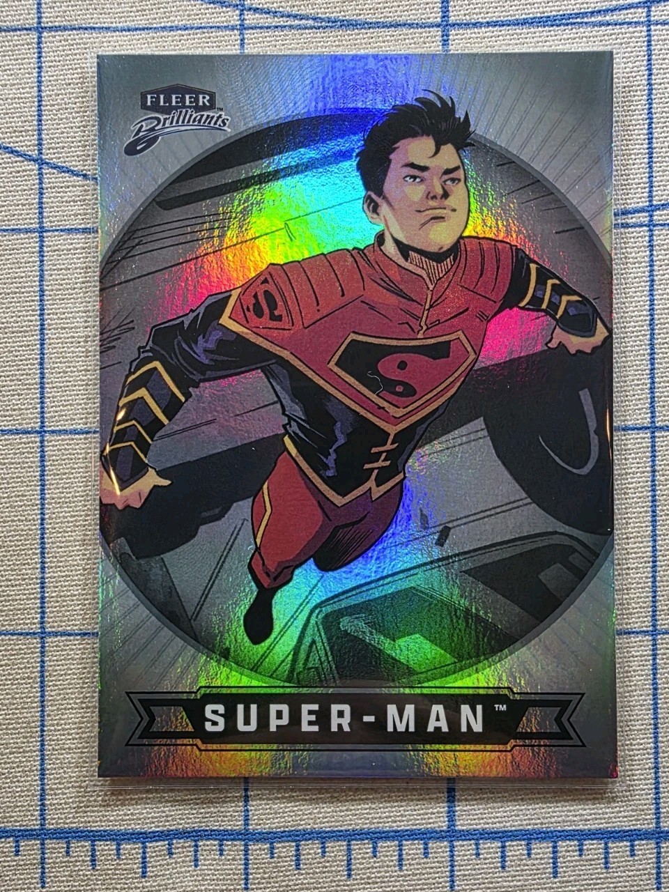 Fleer Brilliants Superman - Super-Man #23 Regular Base - DC Comics Card
