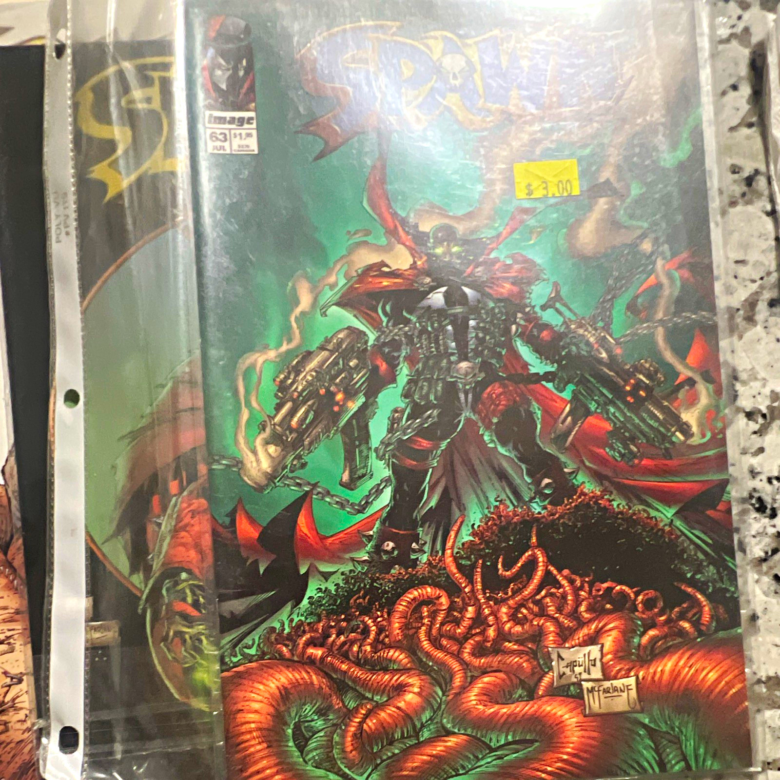 Spawn & Curse of the Spawn Comic Book Lot Newsstand Variant Image McFarlane