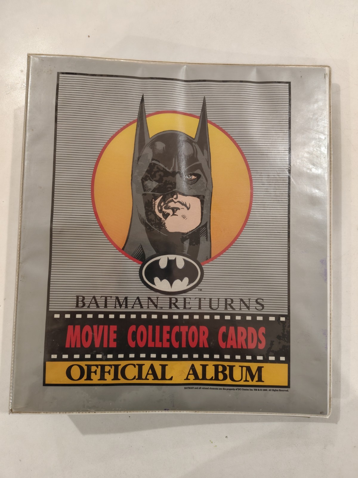 Dynamic 1992 Batman Returns Complete 150 Card Set + 20 Stickers, Binder, Dollars