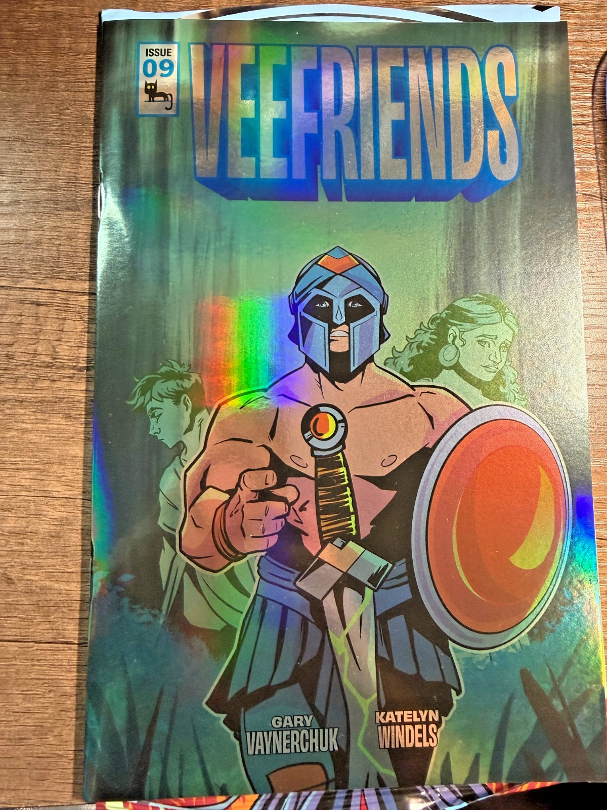 VeeFriends Comic Book #9 Kind Warrior, Holofoil /99, Rare Chase VeeFriends Comic Book #9 Kind Warrior, Holofoil /99, Rare Chase