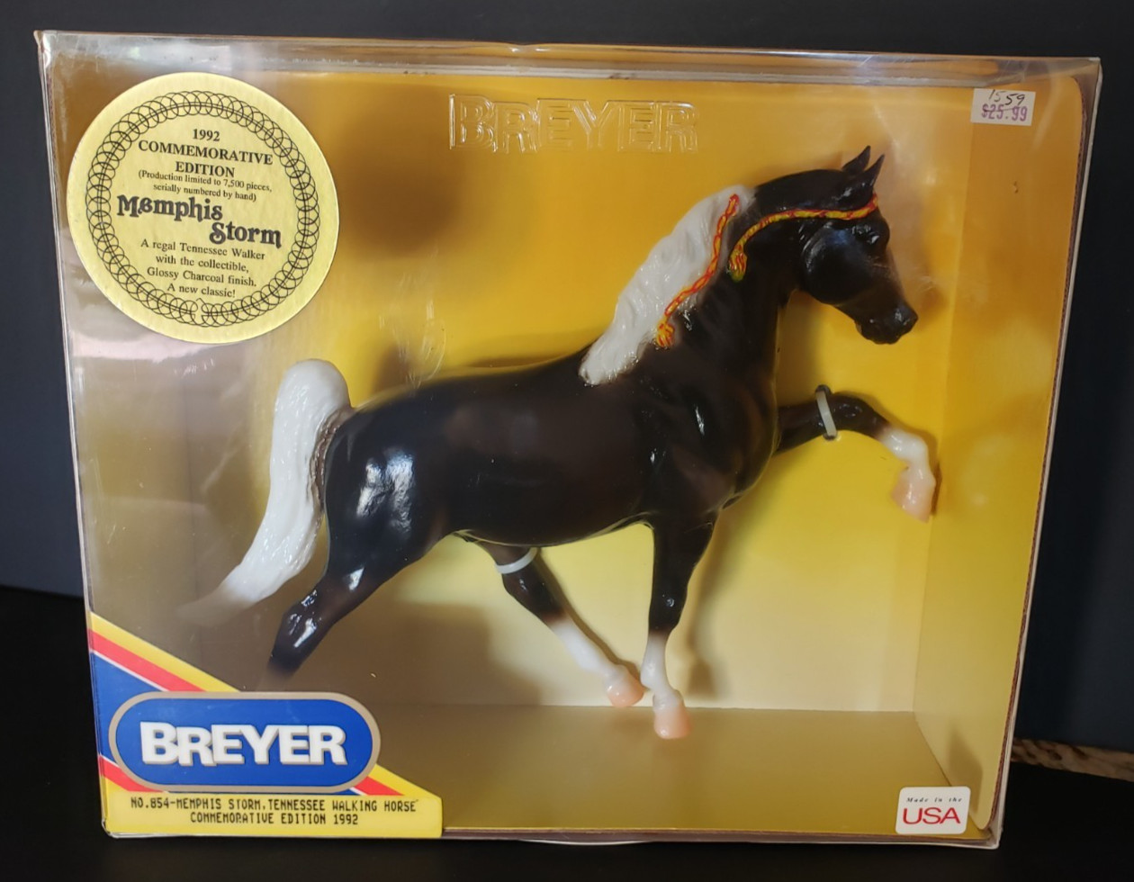 Breyer Horse vintage Memphis Storm NIB - KM