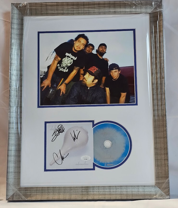 DefTones Band Signed Autographed Adrenaline DefTones CD  Chino Moreno JSA Rare