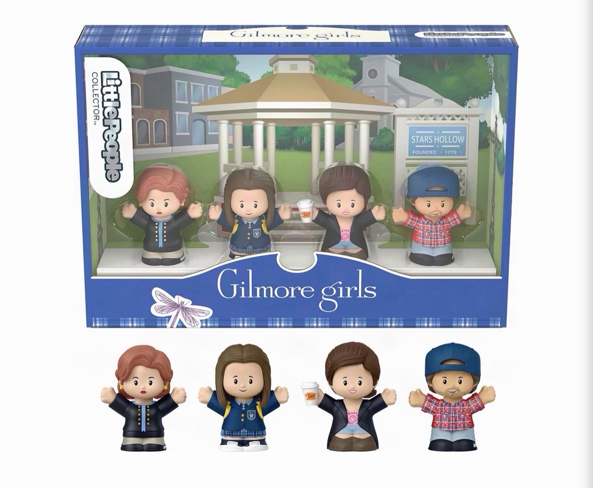 Fisher-Price Little People Collector Gilmore Girls 4-Pack Figurine SHIPS NOW