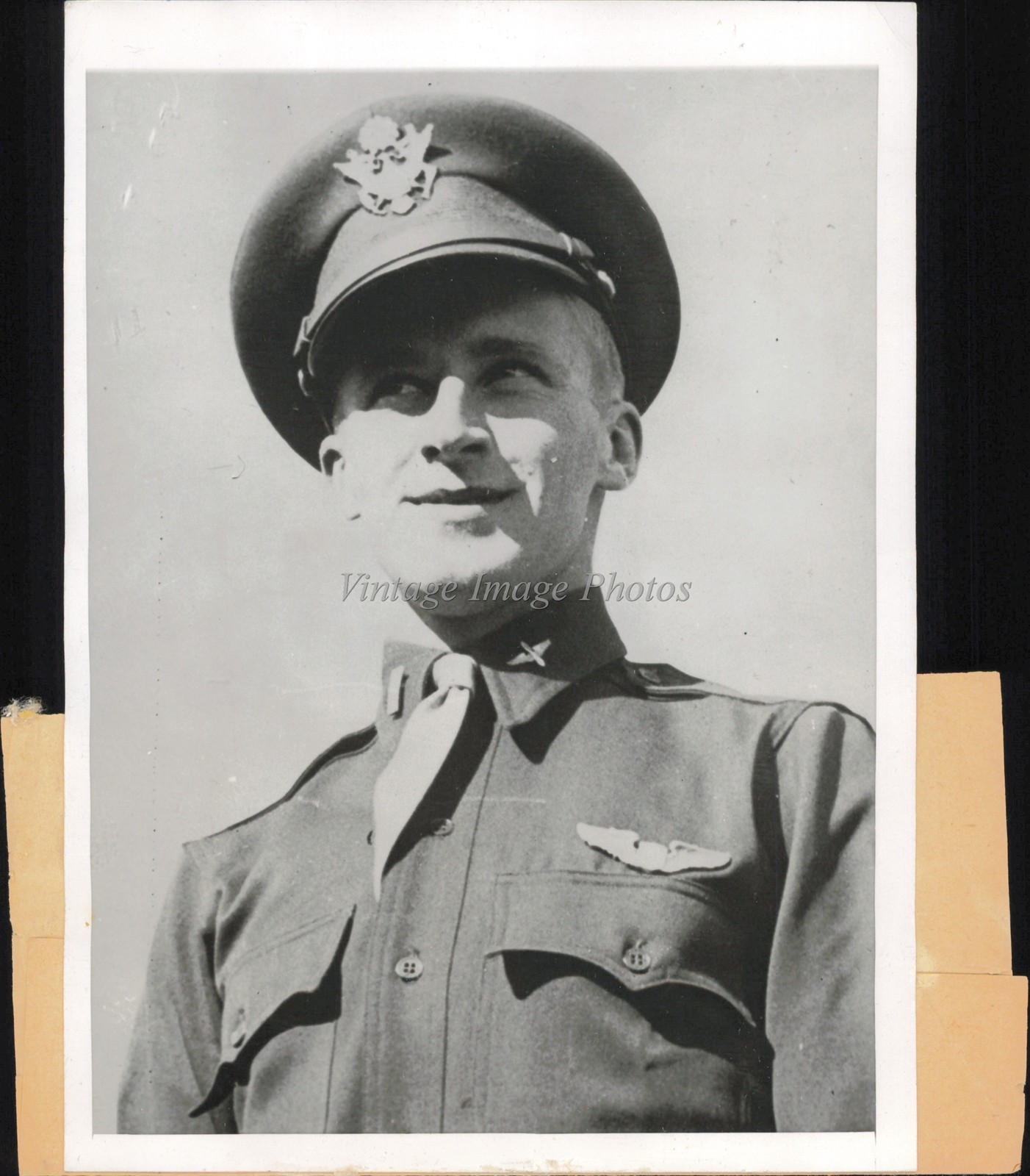 1944 Carl J Luksic Chicago Military Pilot Five German Fighters Photo 5X7