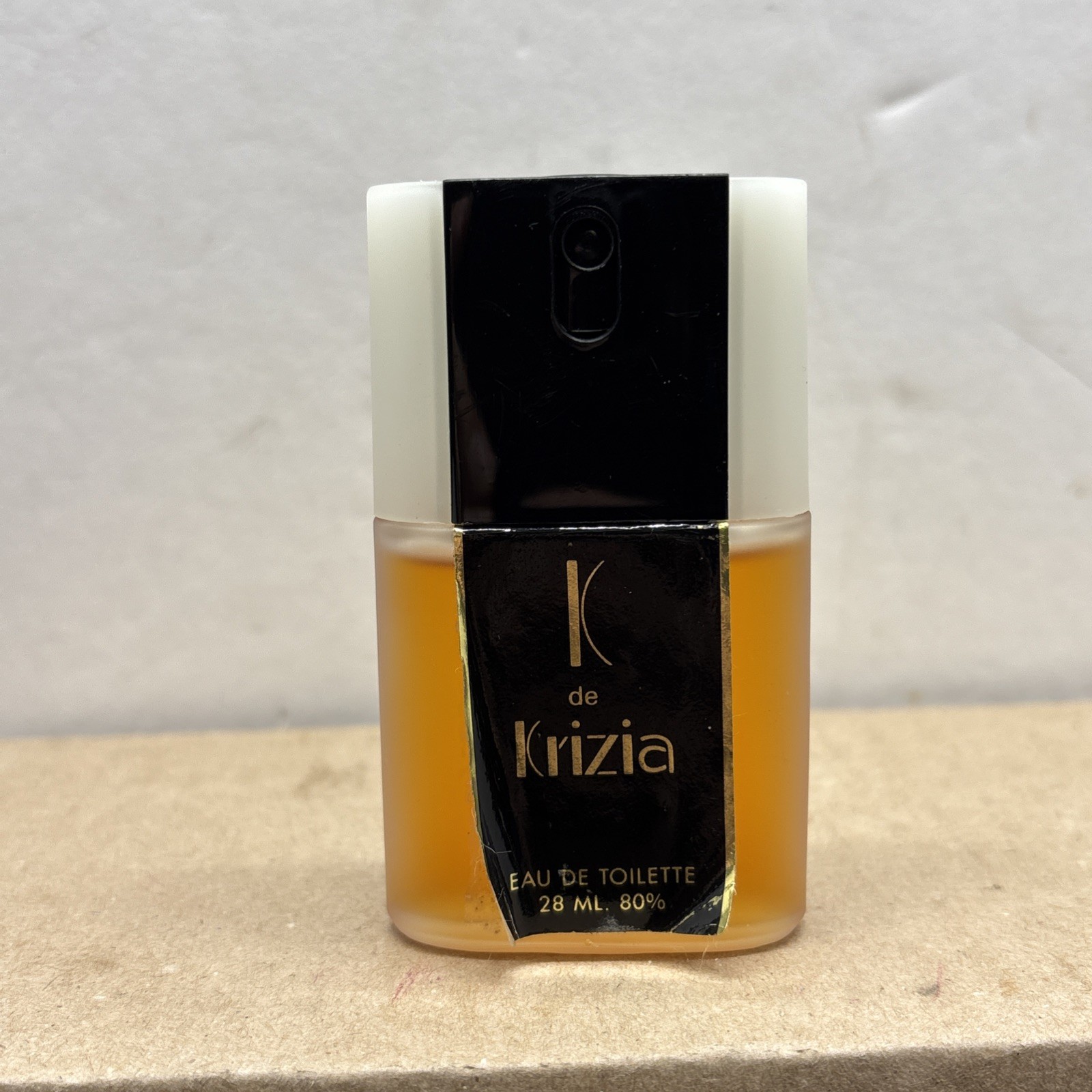Vintage K De Krizia EDT Spray 28ml .95oz No Box 98% Full