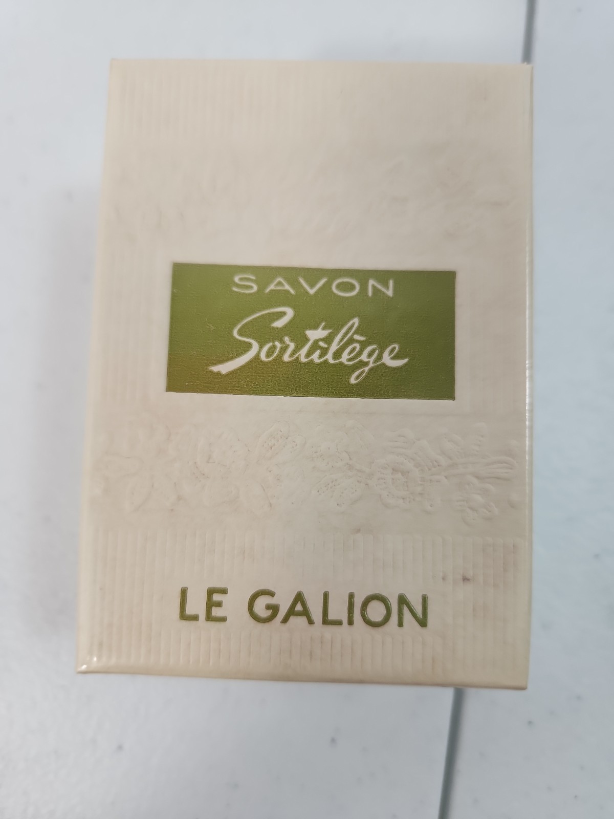 Vintage Le Galion Savon Sortilege Soap 115g Made in France Sealed Box
