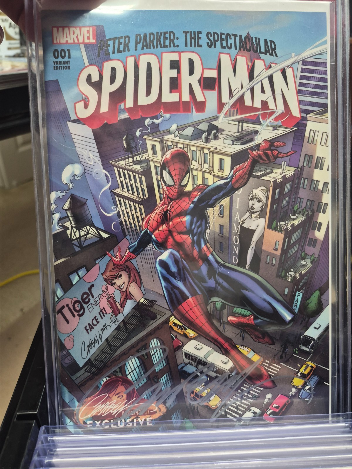 Peter Parker Spectacular Spider-Man 1 A 2017 Campbell $10 FLAT COMBINED SHIPPING