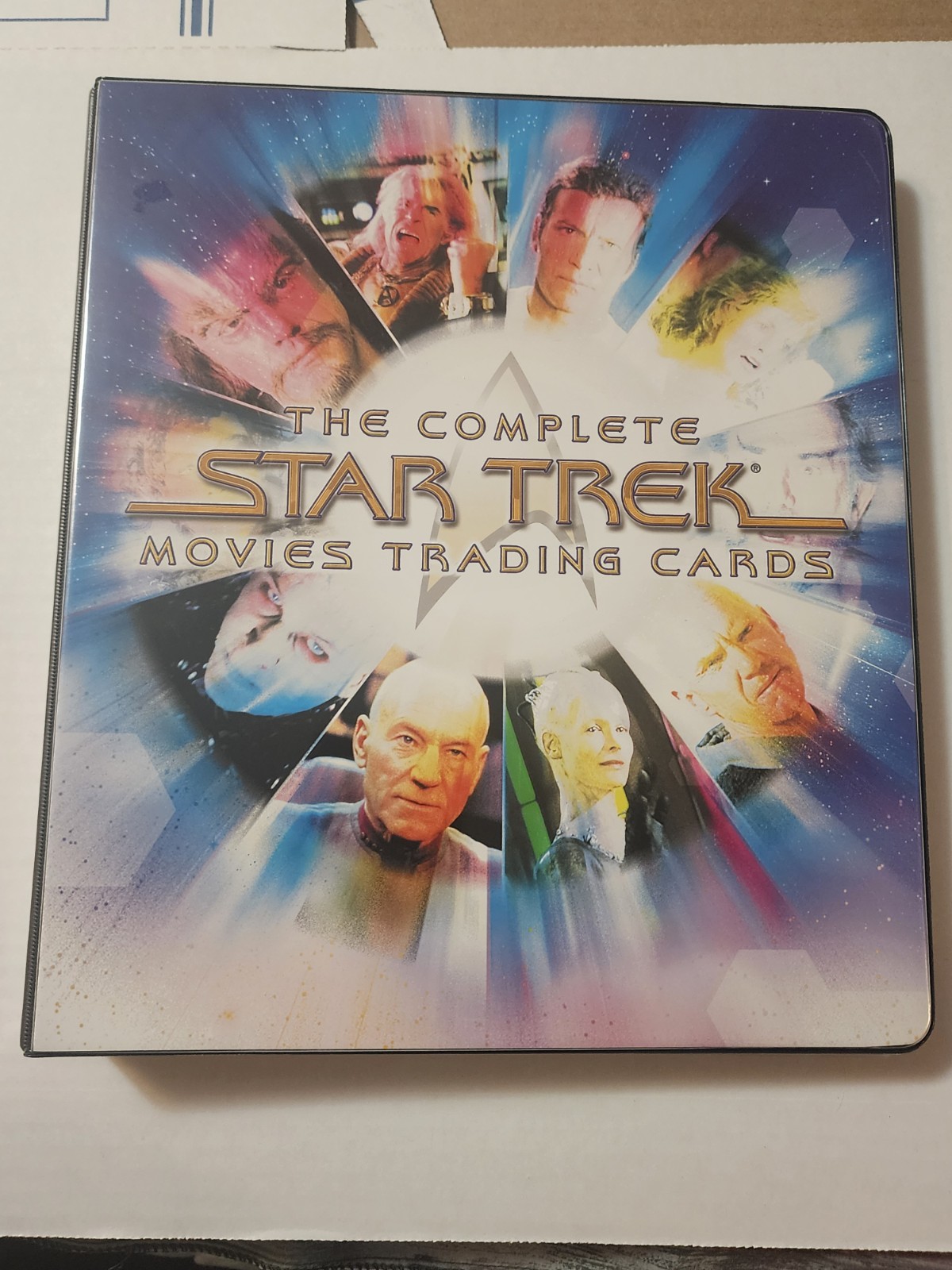 RARE VHTF The Complete Star Trek Movies Binder Complete 90 Card BS + 30 Plot Syn