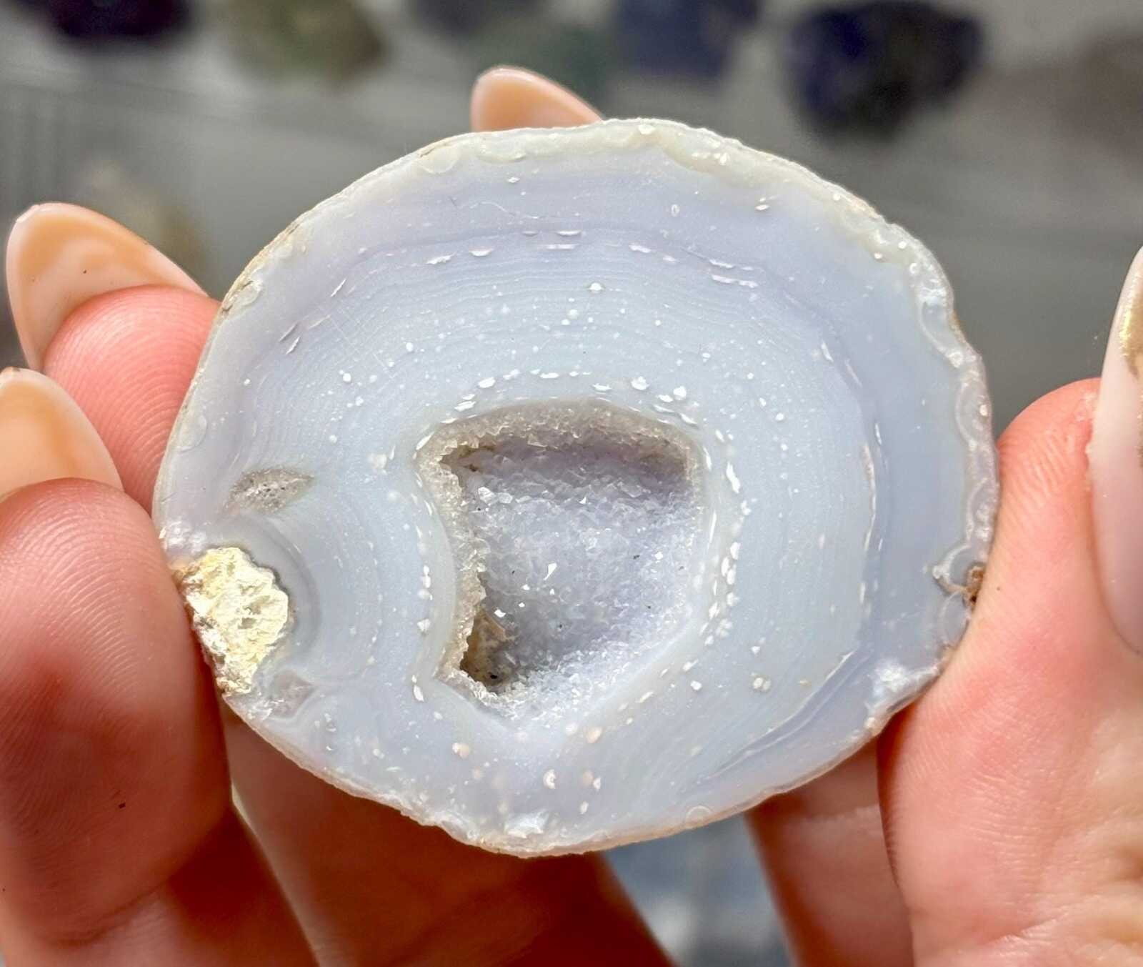 Starry Night Agate Arizona | Rare Polished Agate | Orbicular Collector Crystal